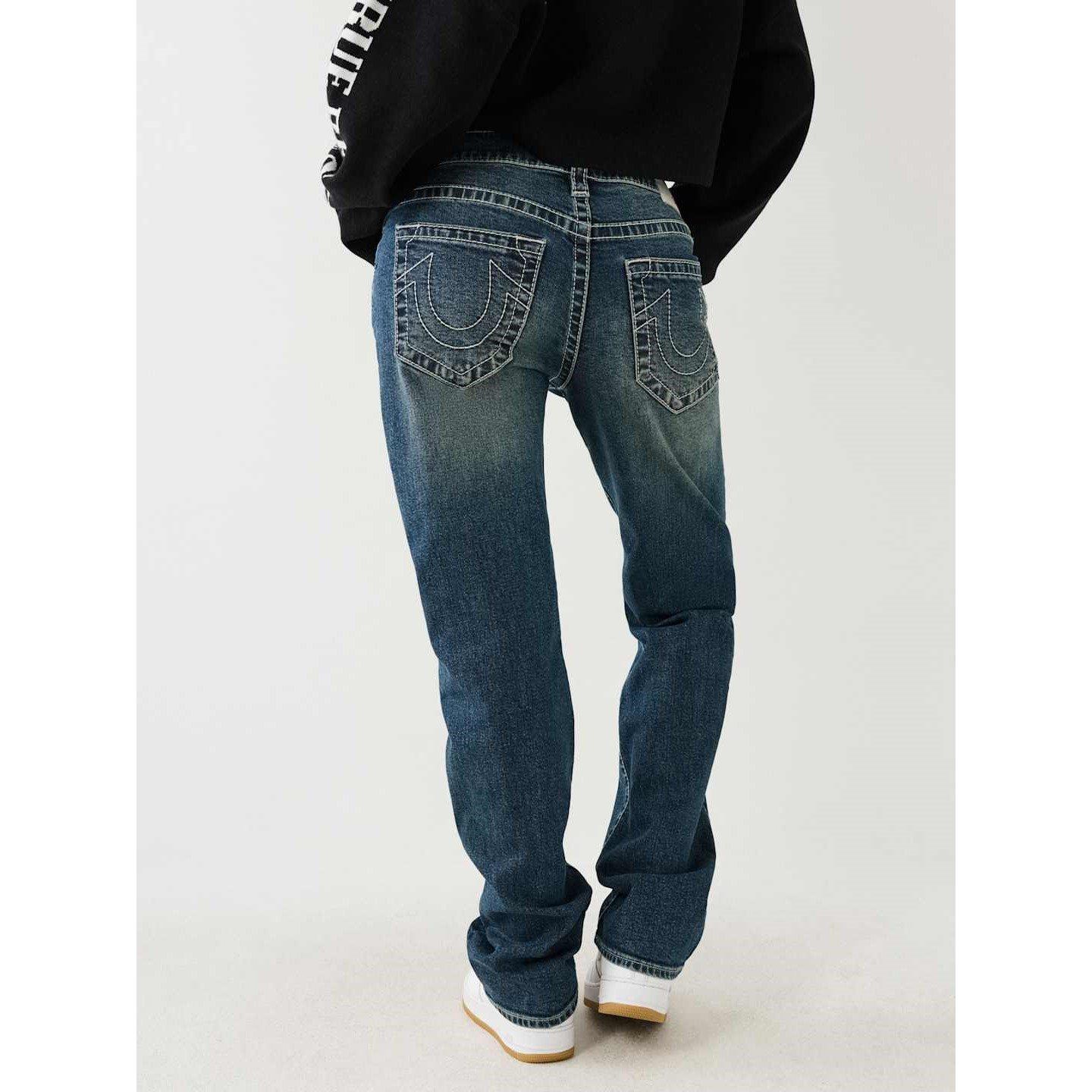 Med Wsh - True Religion - Washed Relaxed Jeans Womens - 2