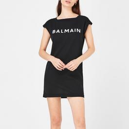 Balmain Cover Up T Shirt Dress