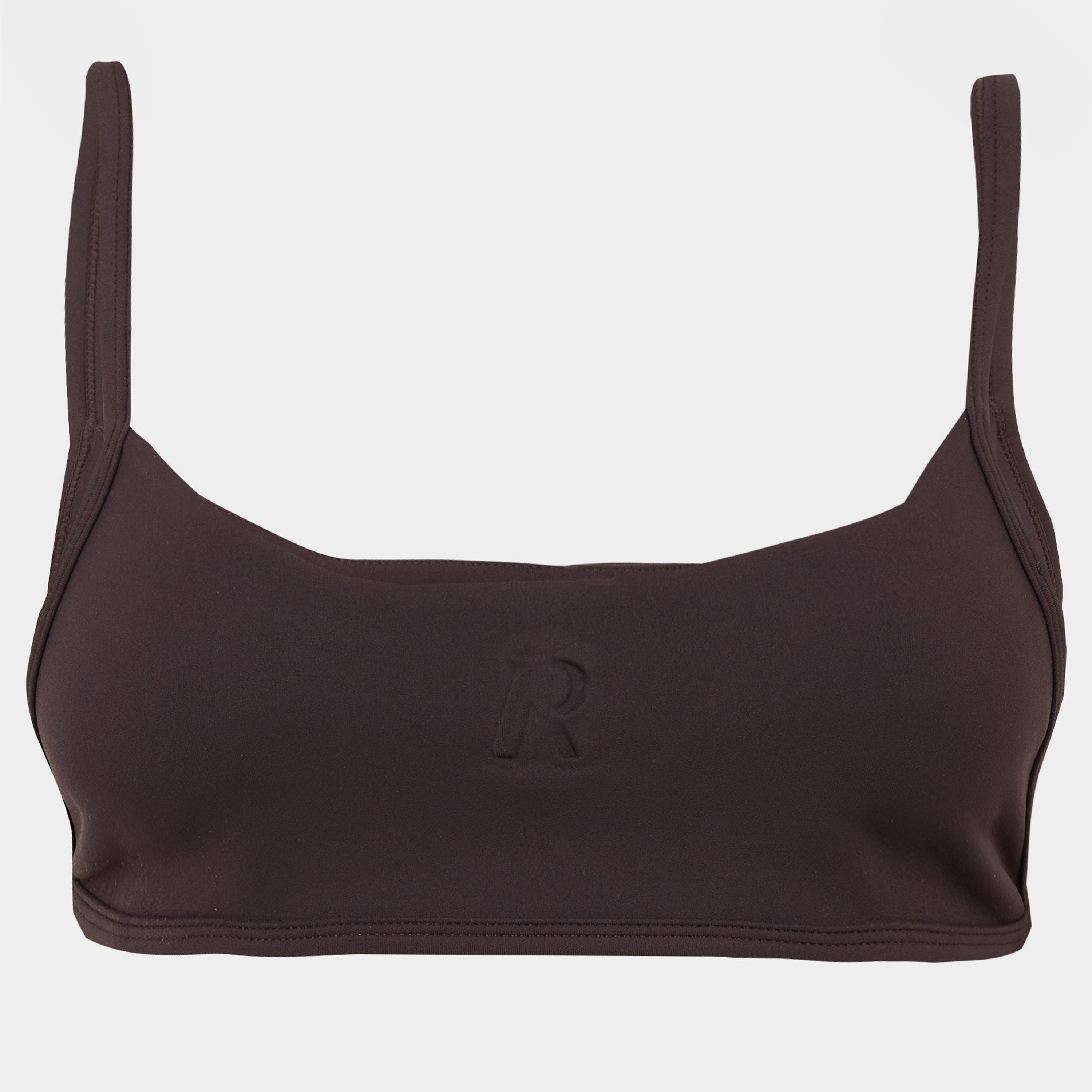 Represent Women's Compression Moisture Wicking Strappy Crop Top - Brown - 12