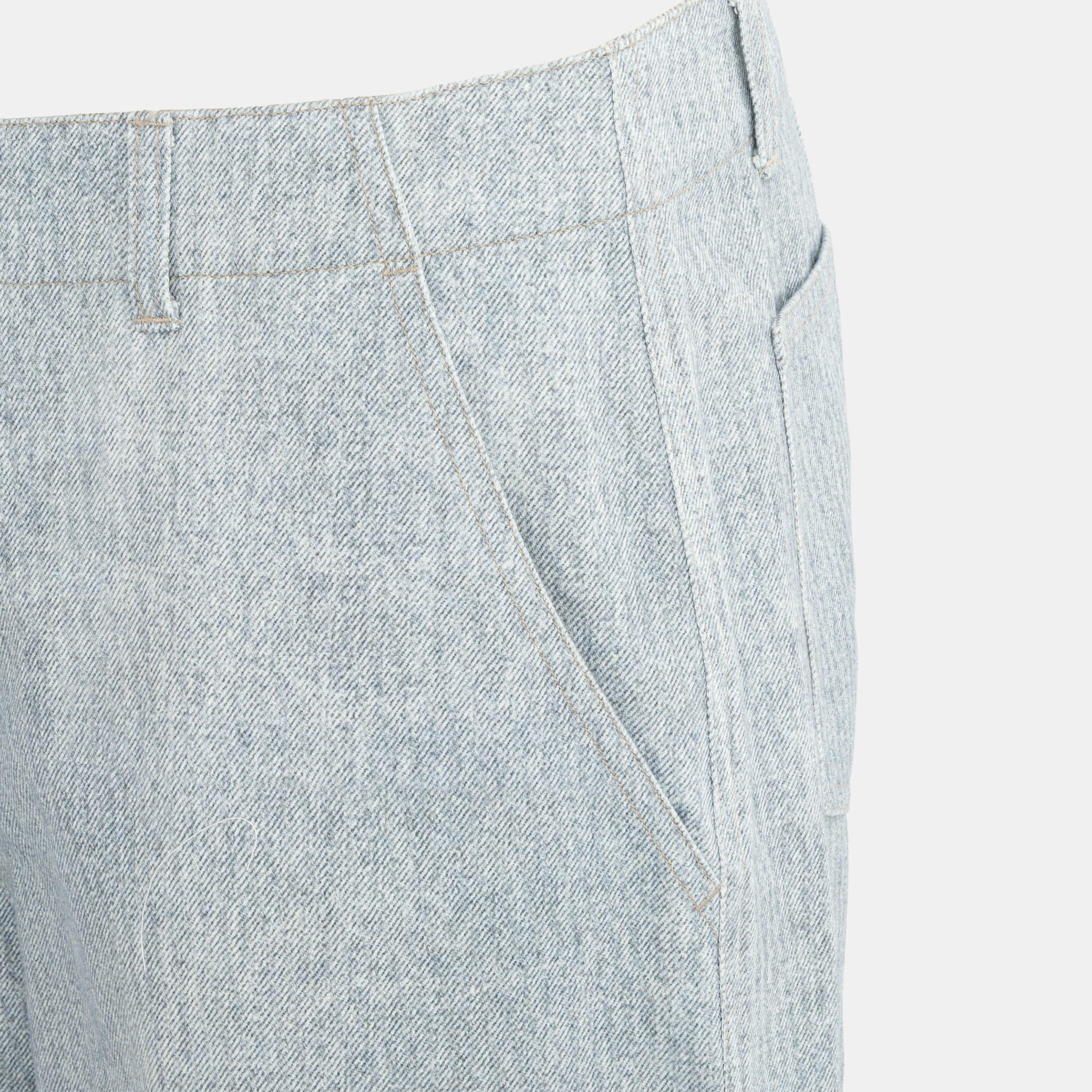 Blå syrevaske - Firetrap - Print Jeans Mens - 4