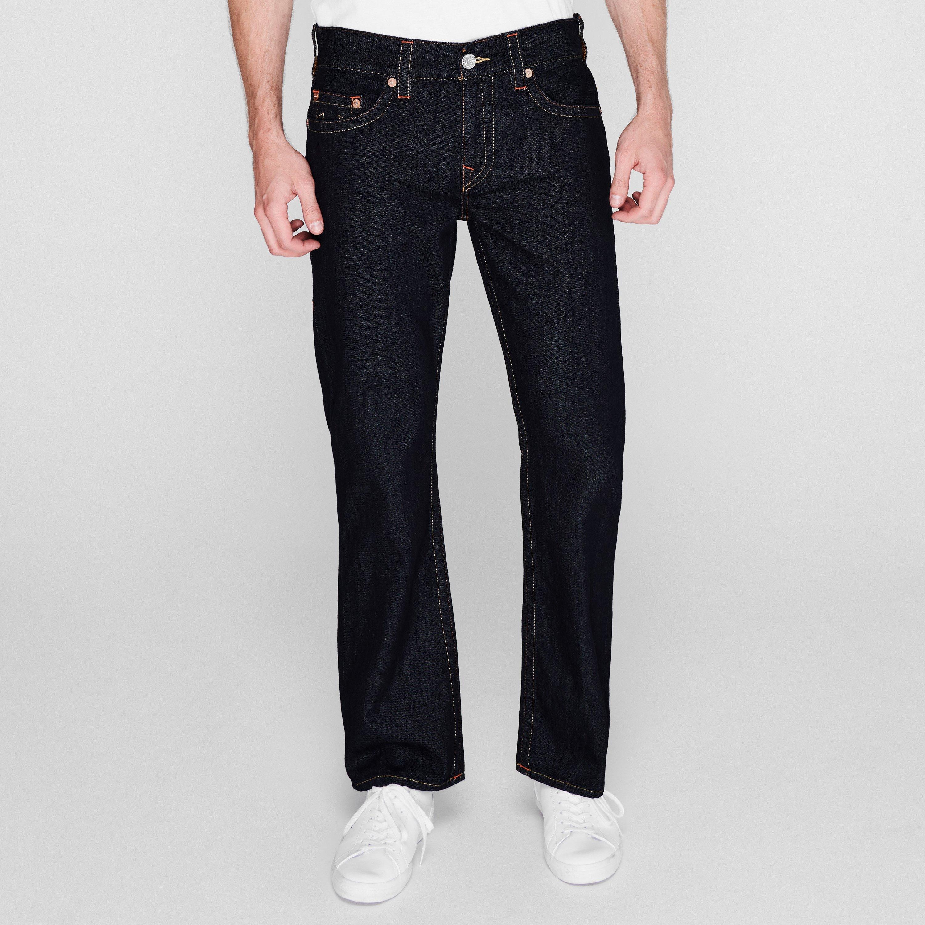 Lavagem escura - True Religion - Ricky Straight Jeans - 2