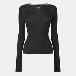 Off White Women's Long-Sleeve T-Shirt