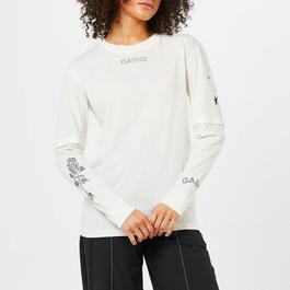 Ganni Jersey Layered T Shirt