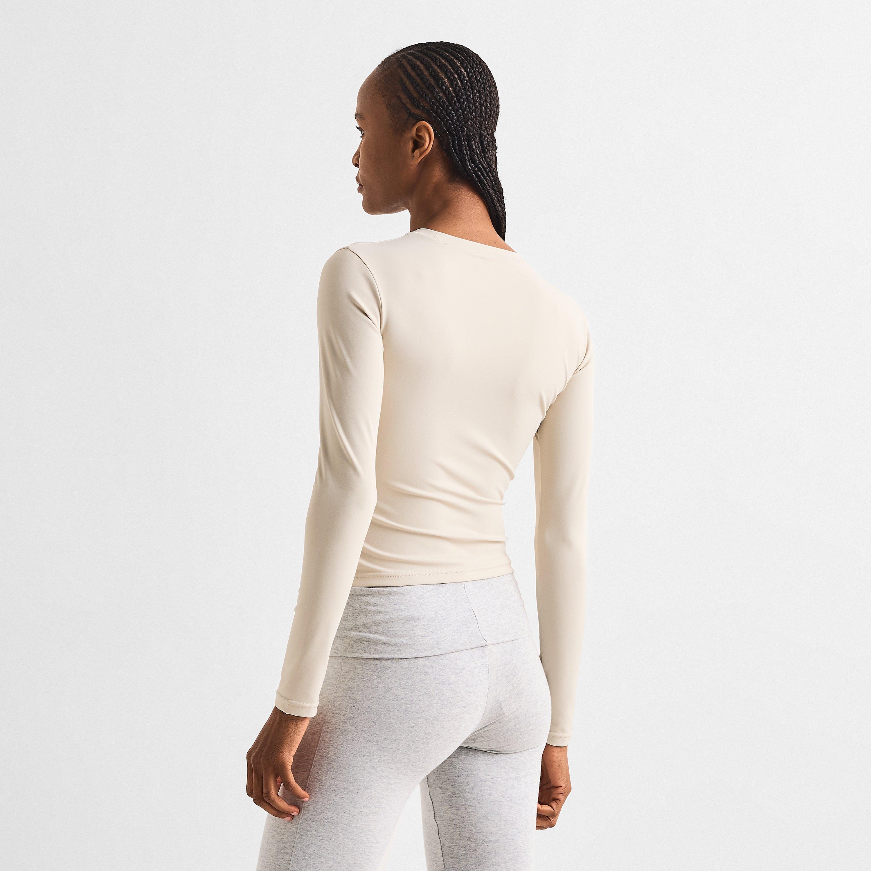 Bone - The Couture Club - Womens Sculpting Stretch Long Sleeve T-Shirt - 4