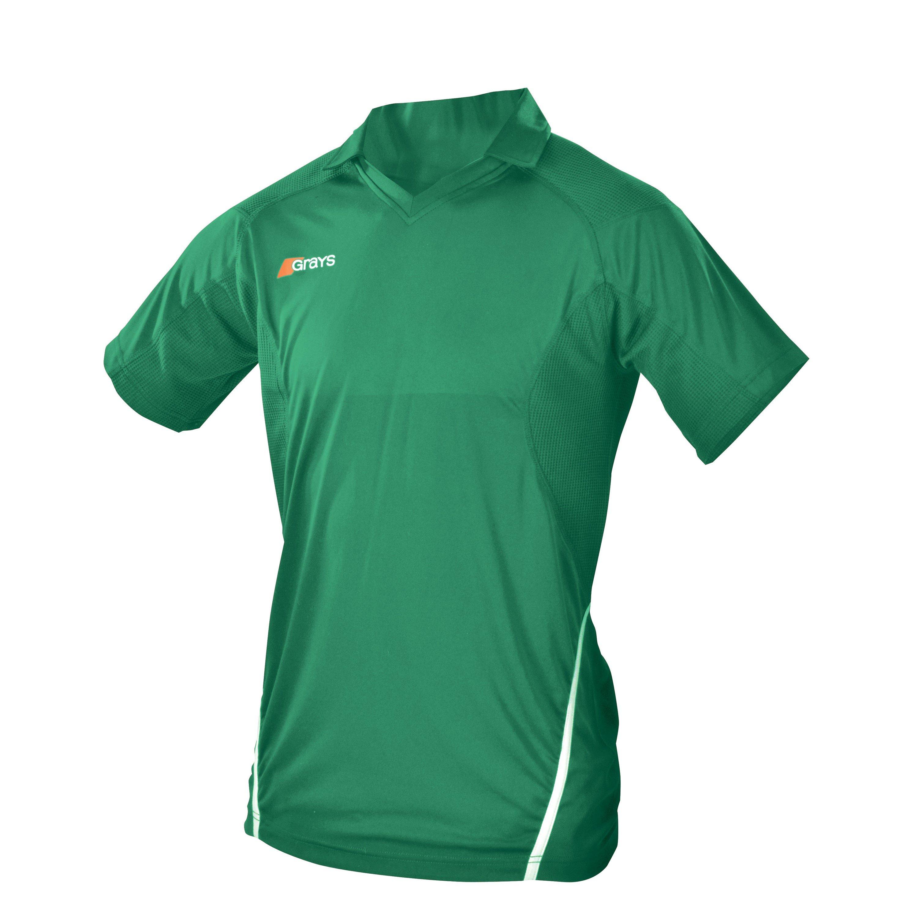 Grn/Wht - Grays Hockey - Men's Short Sleeve Performance T-Shirt