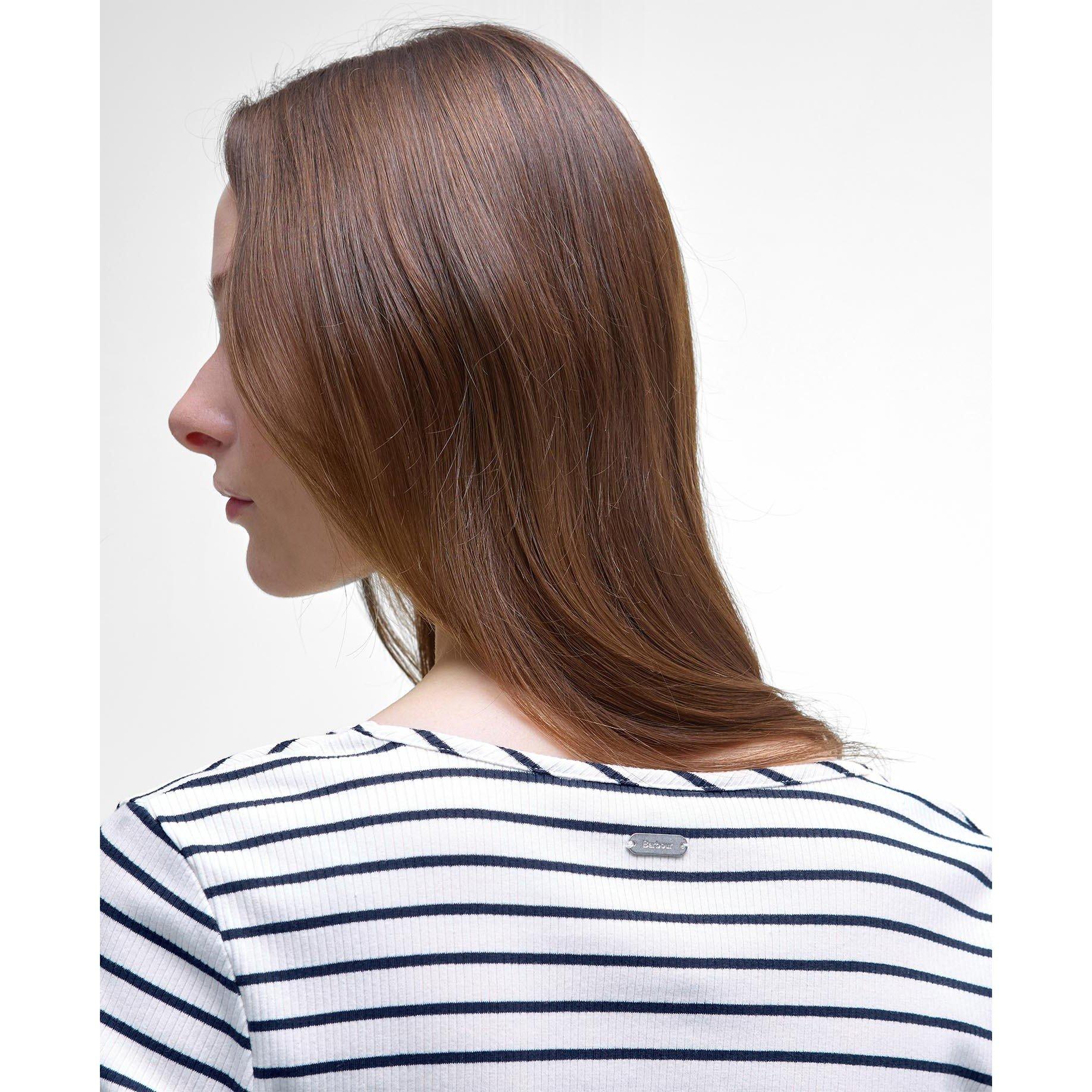 Cloud Stripe - Barbour - Women's Blake Long-Sleeve T-Shirt - 5