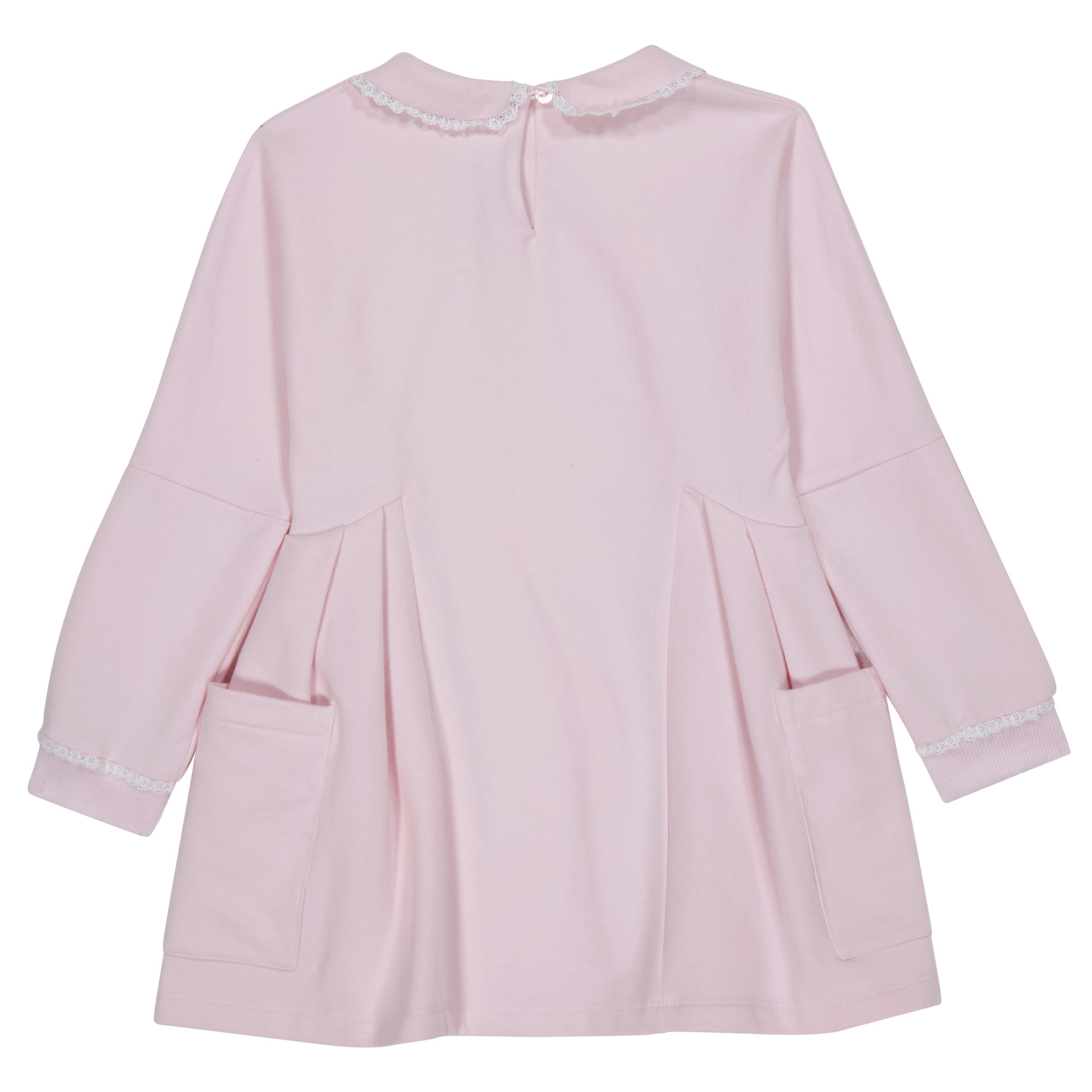 Baby Pink 519 - LAPIN HOUSE - Kids' Jersey Dress - 2