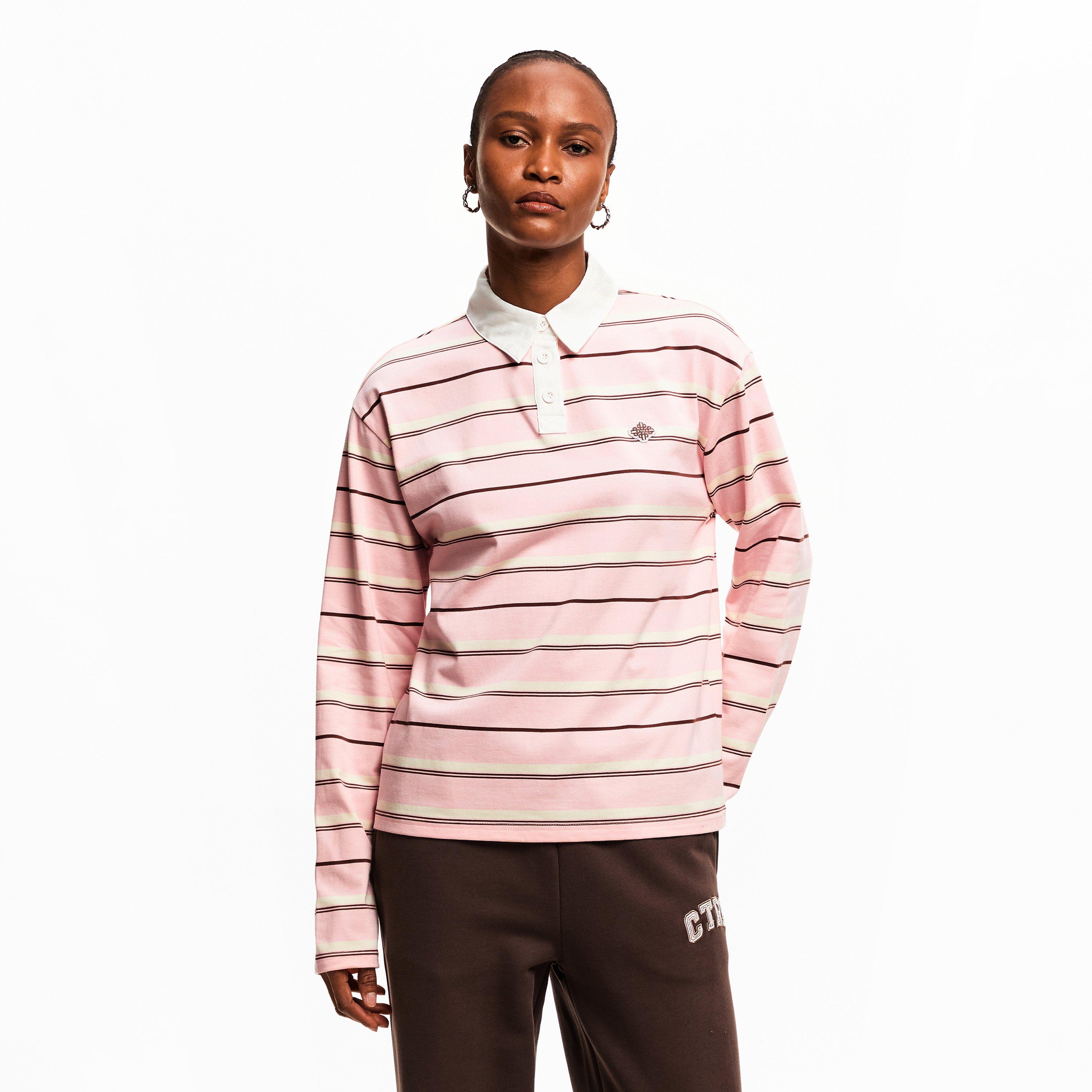Pink - The Couture Club - Couture Rugby Top Ld62 - 3