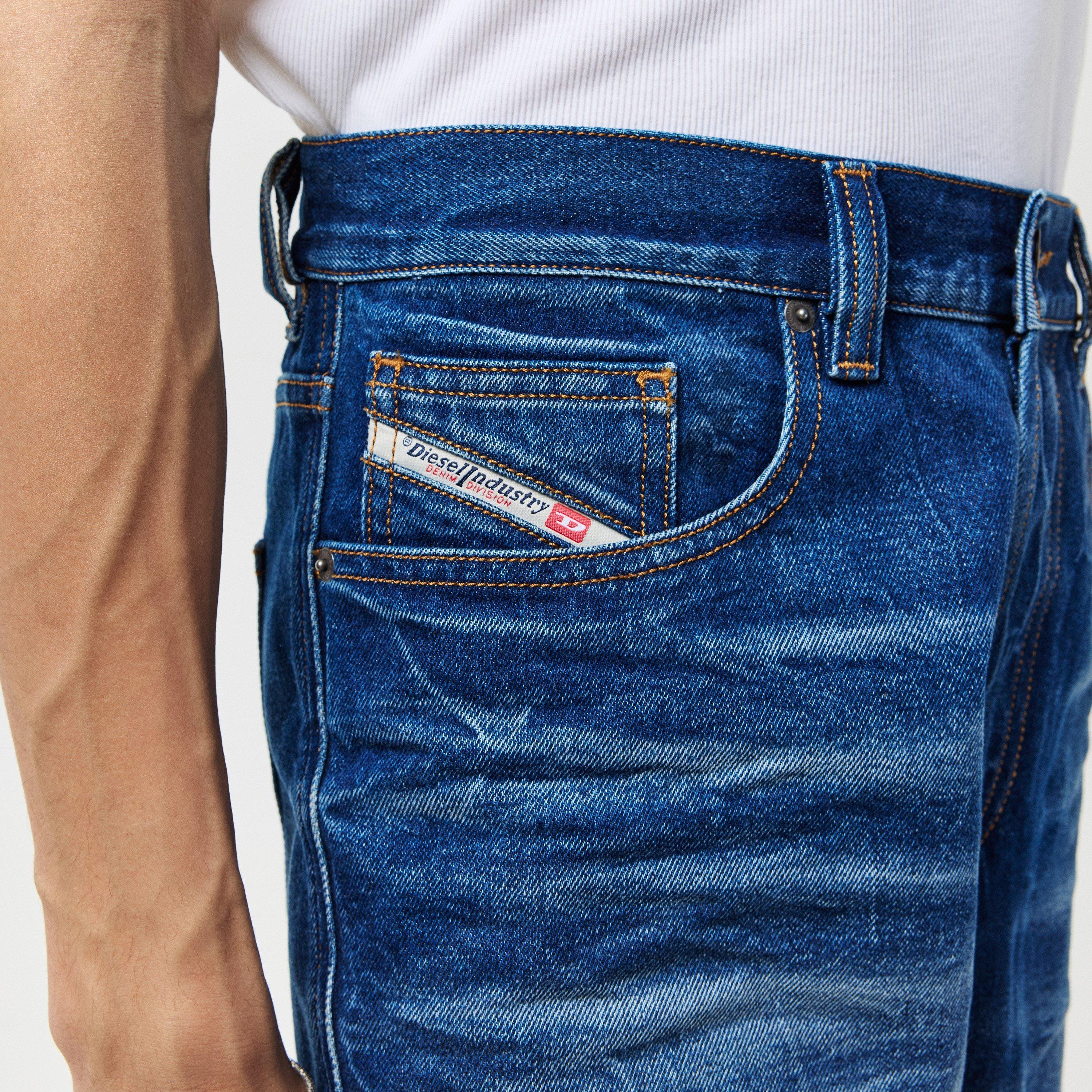 Blue Denim - Diesel - Men's Straight Leg Jeans - 5