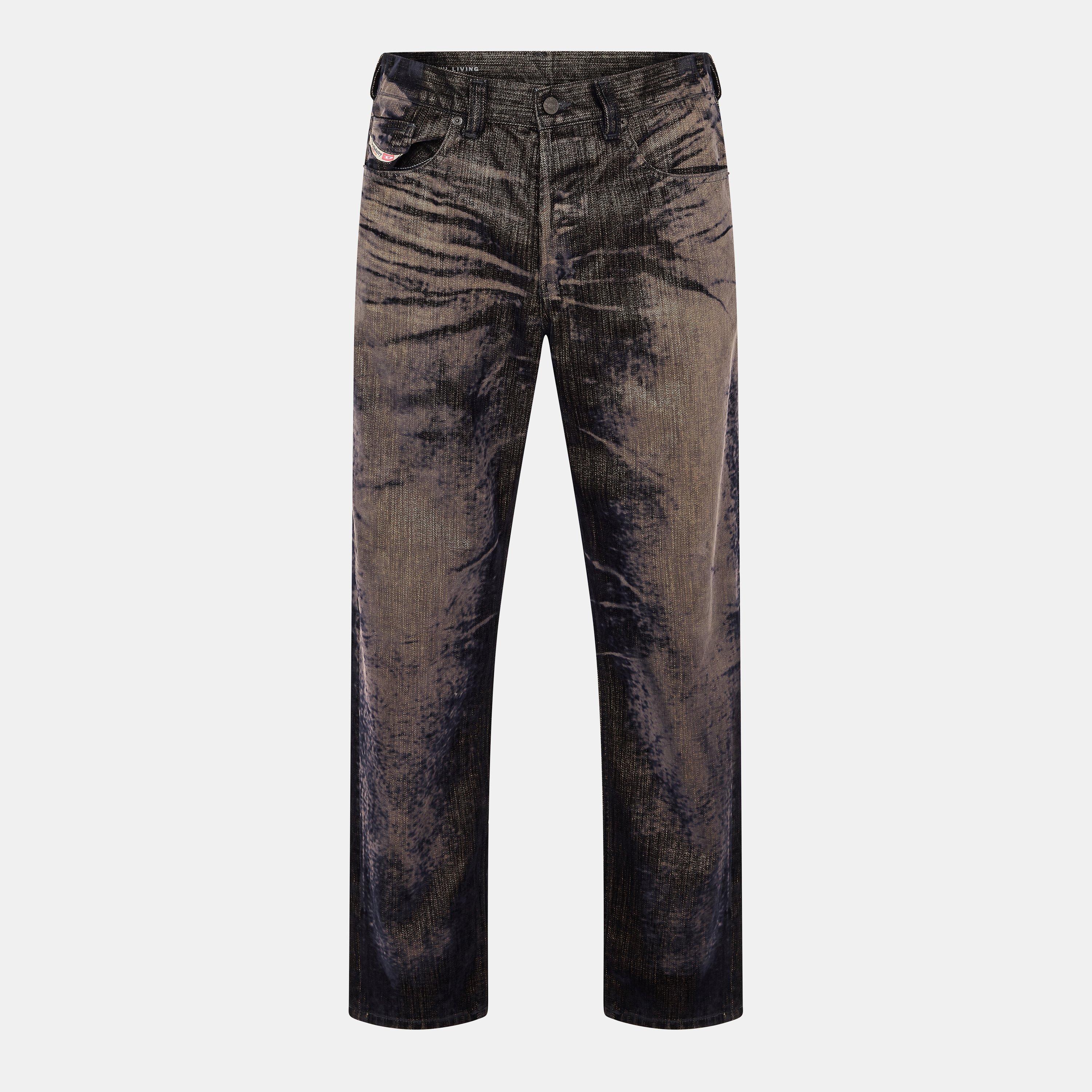 Diesel Men's Straight Leg Jeans - Blue Denim - 36W R