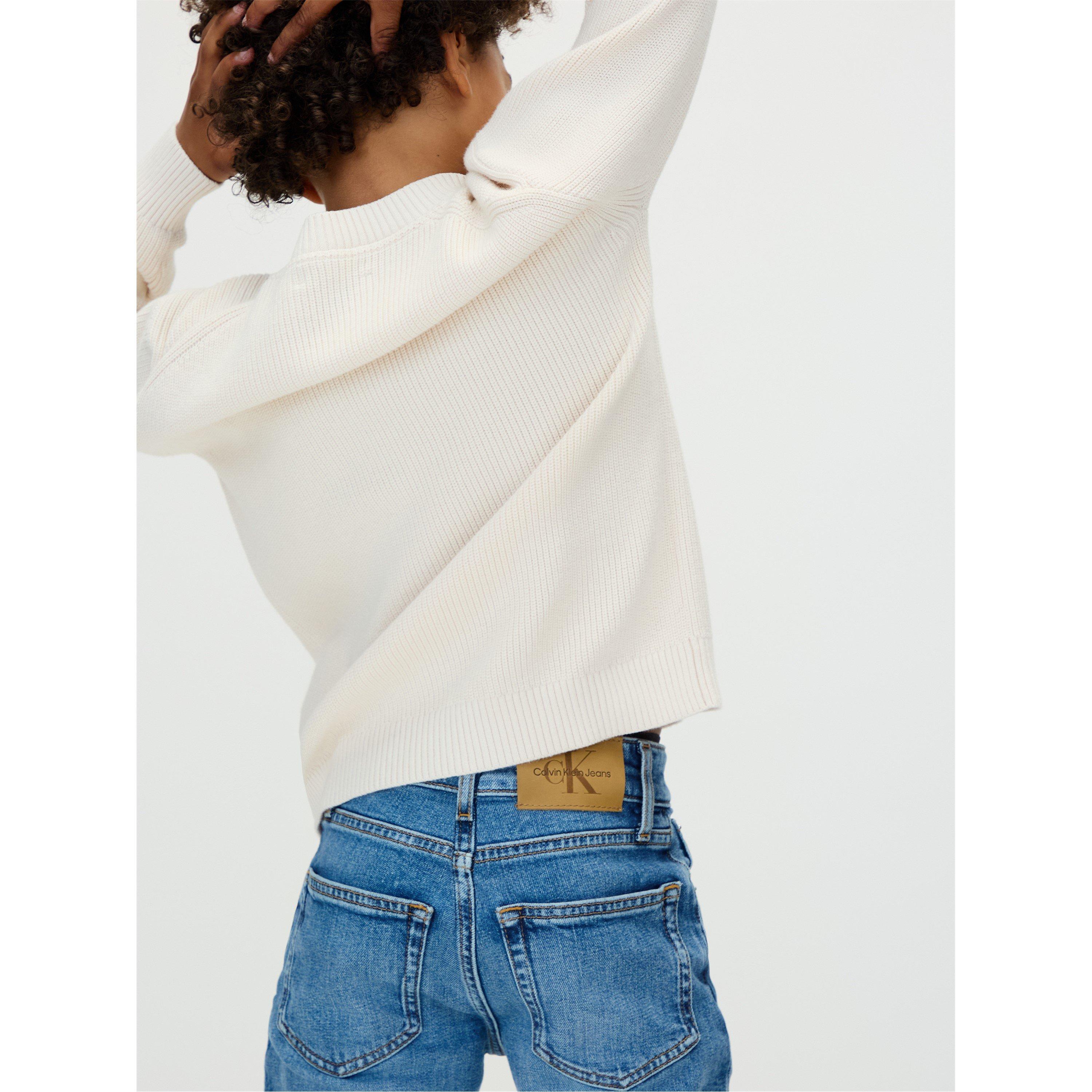 Mid Blue 1A4 - Calvin Klein Jeans - Kids' Straight Leg Jeans - 5