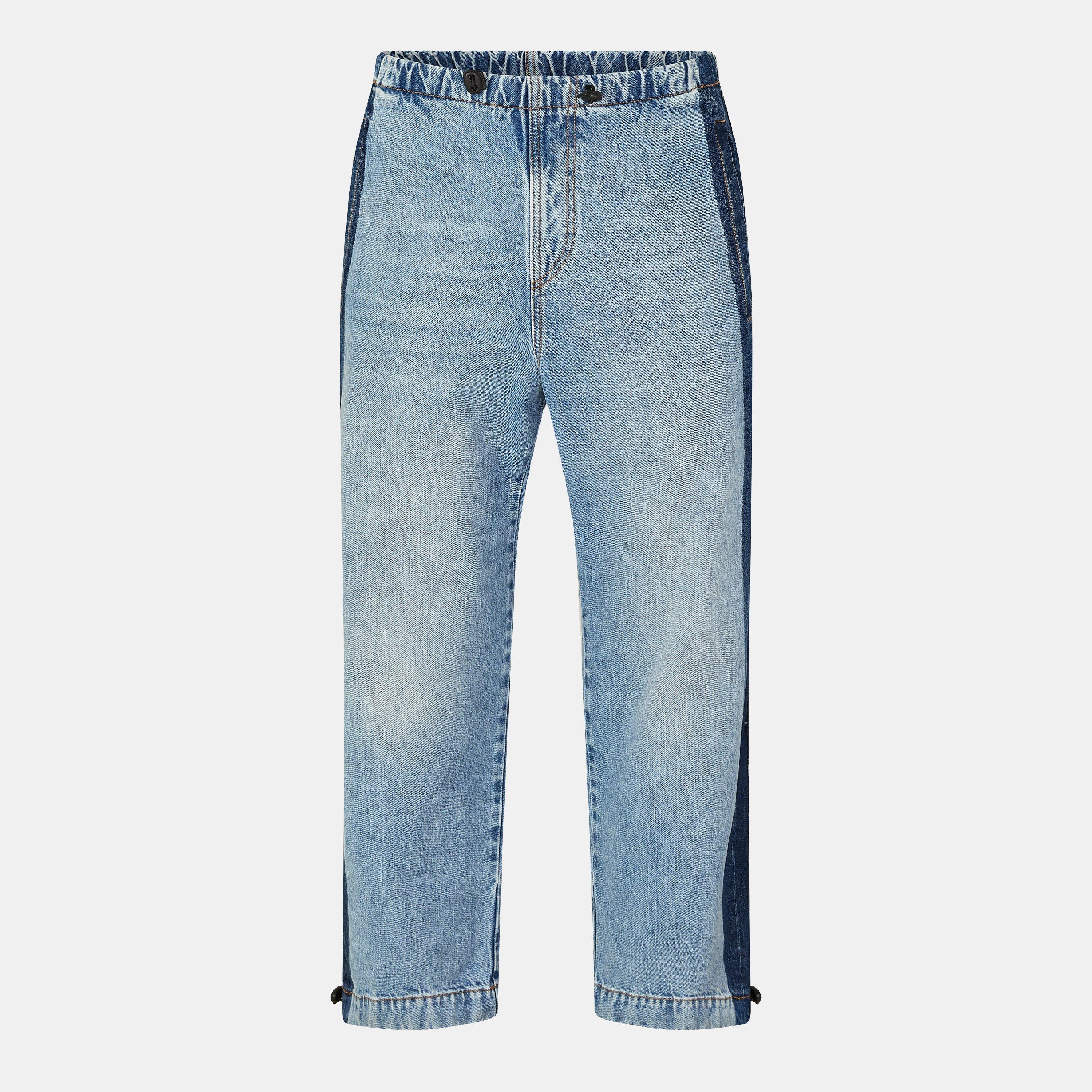Blue Denim - Diesel - Men's Straight Leg Jeans - 1