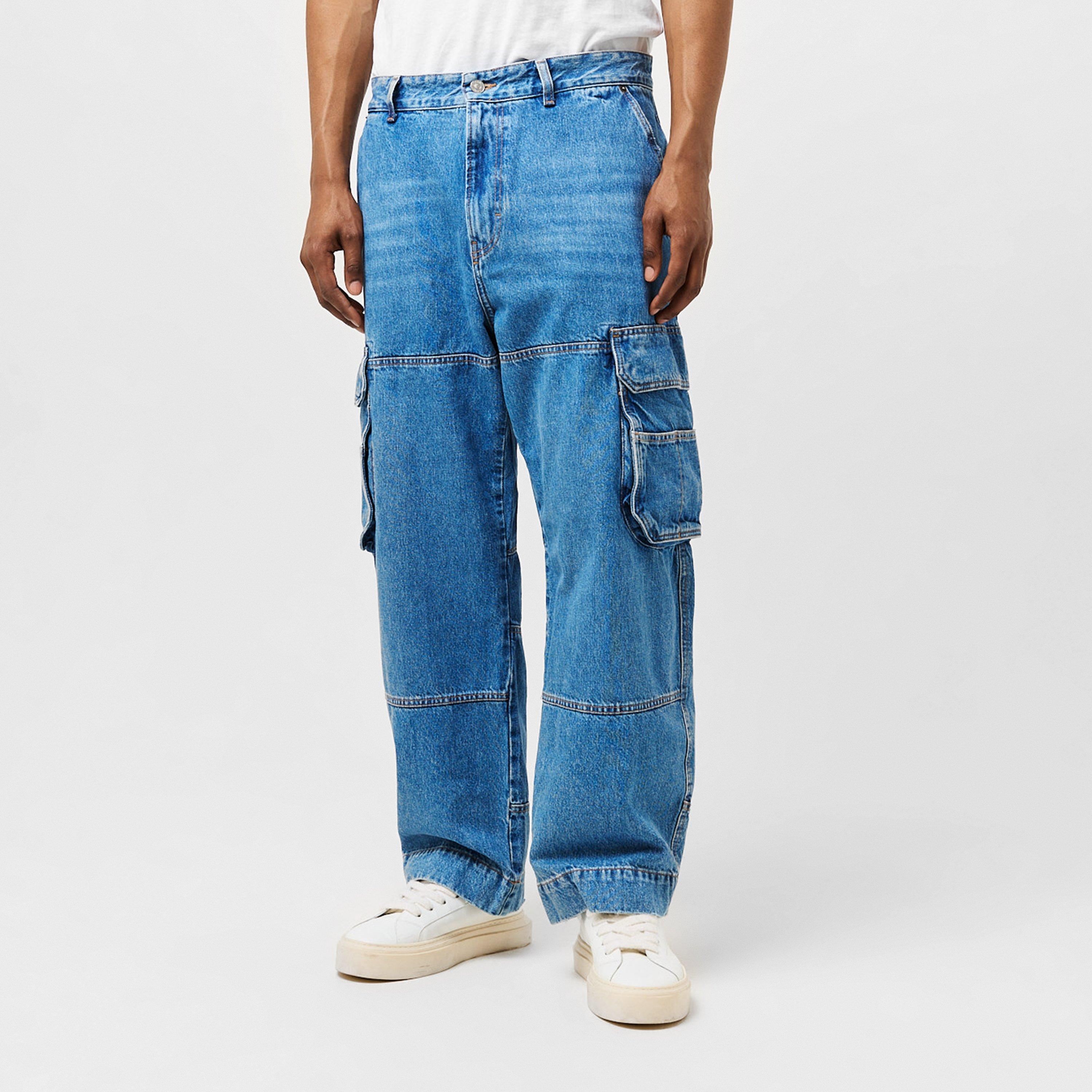 Blue Denim - Diesel - Men's Straight Leg Jeans - 3