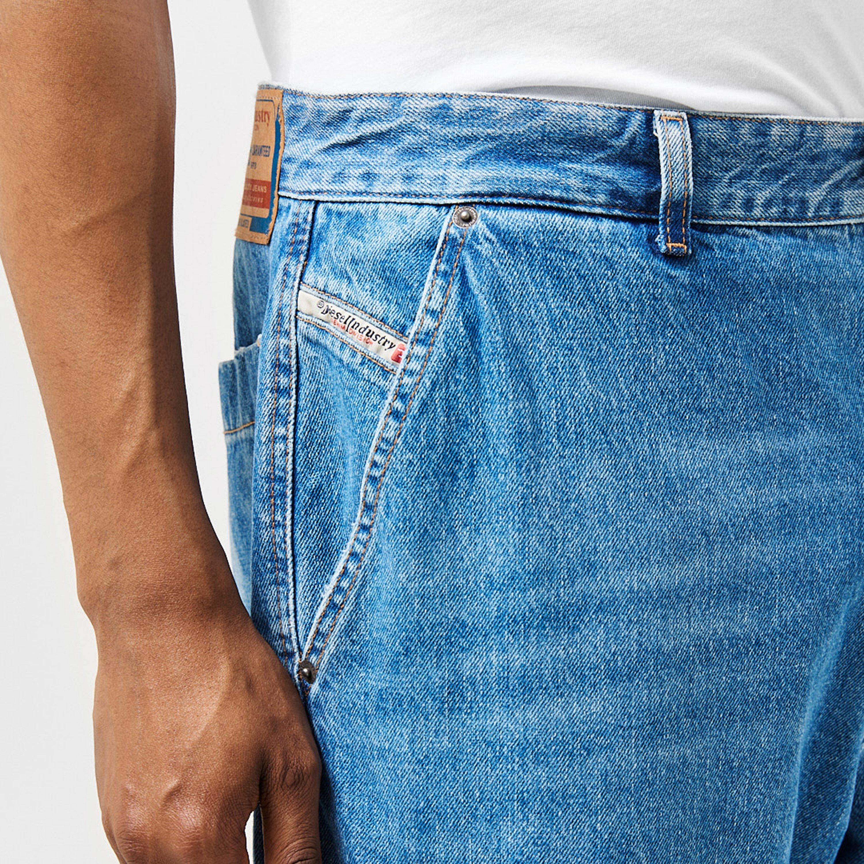 Blue Denim - Diesel - Men's Straight Leg Jeans - 5