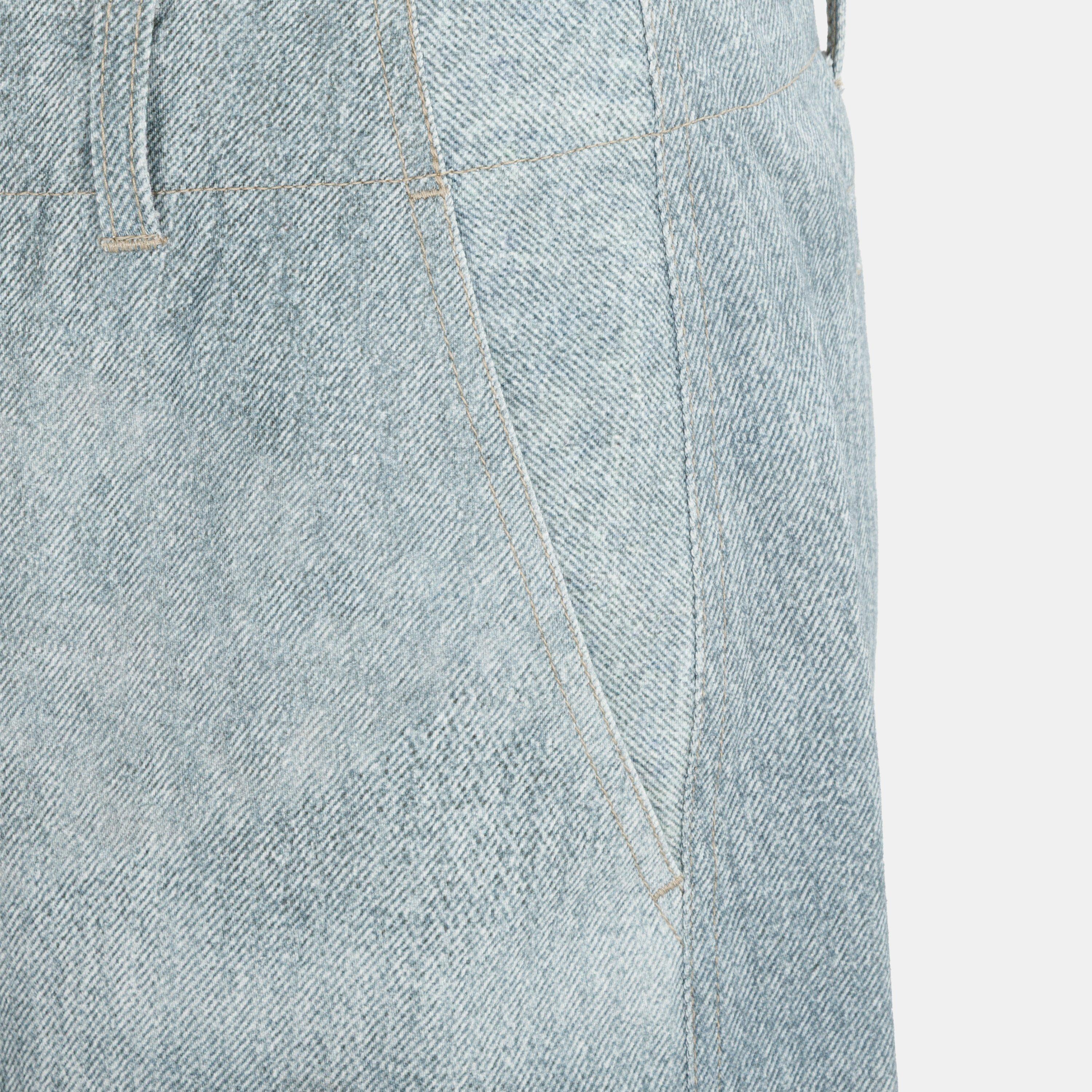 Blue Distress - Firetrap - Print Jeans Ladies - 4