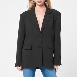 Good American Drapery Boyfriend Blazer