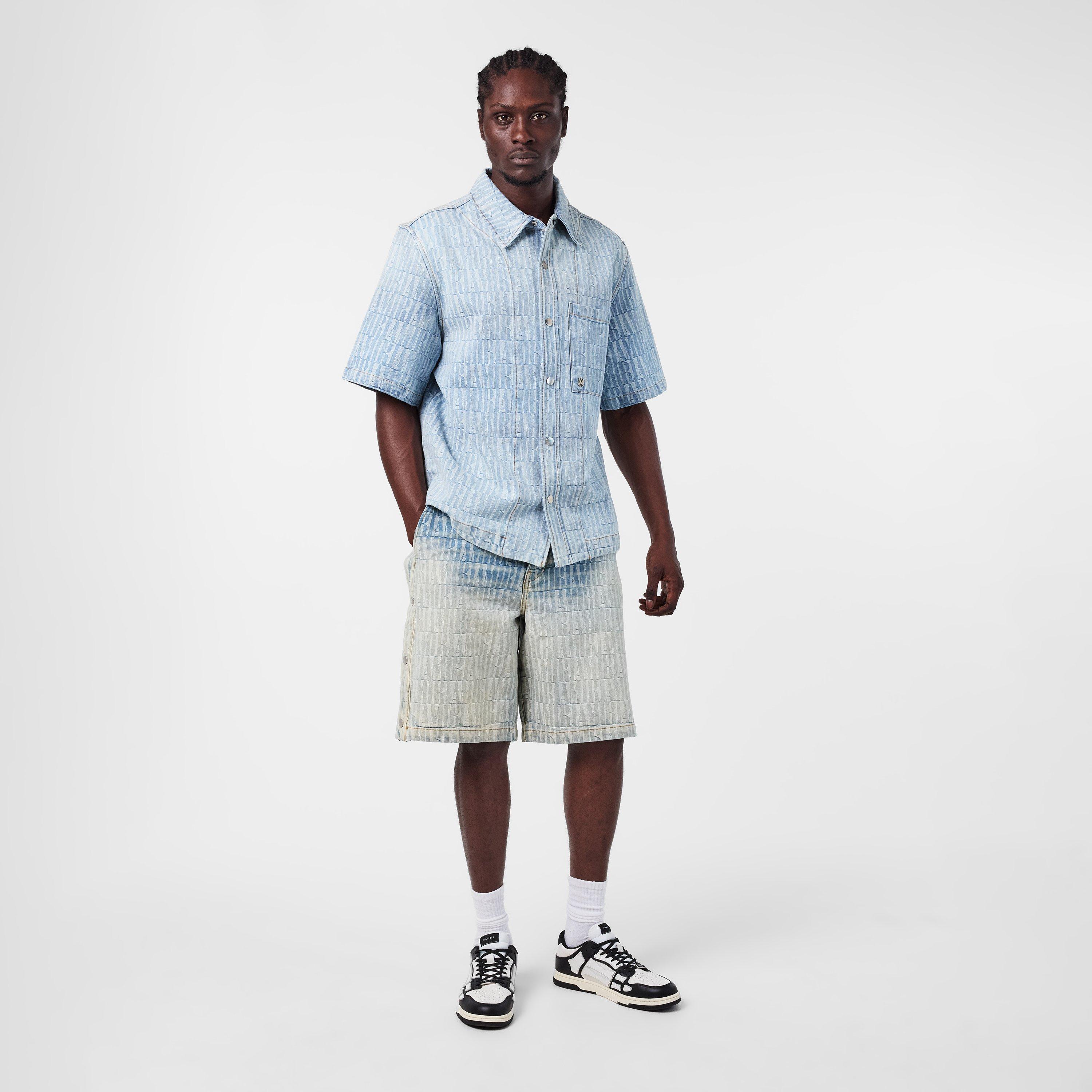 Stone Indigo - Amiri - Jacquard Short Sn99 - 6