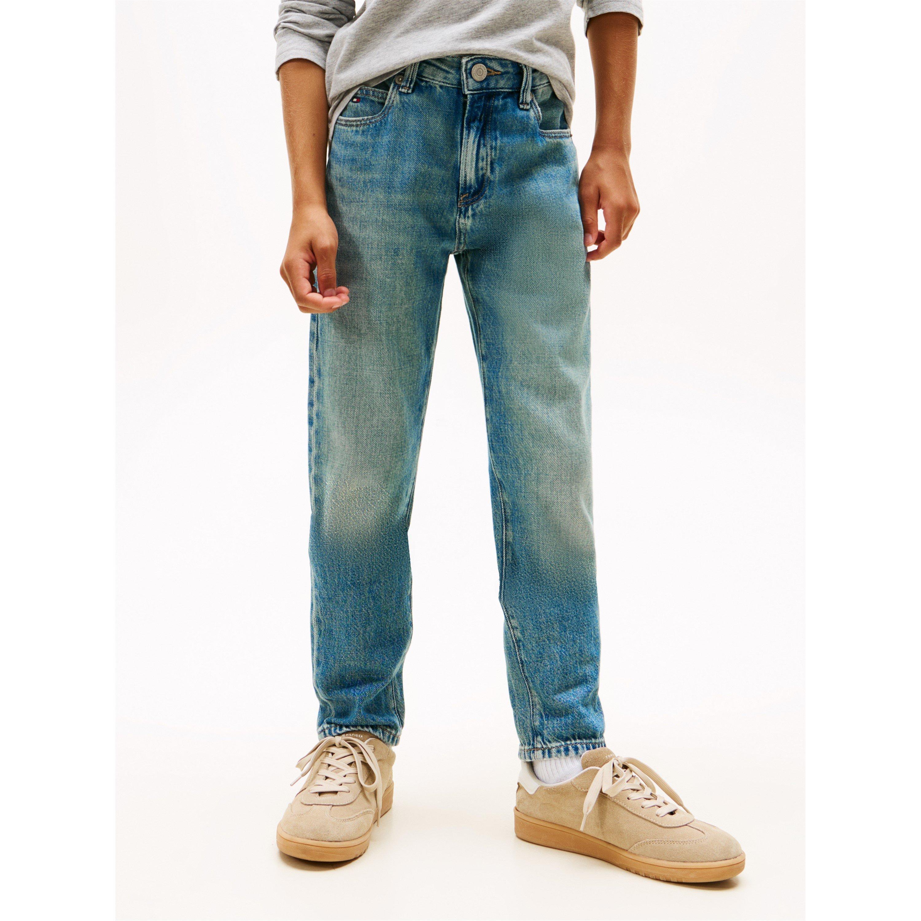 Worn 1CH - Tommy Hilfiger - Kids' Straight Leg Jeans - 2