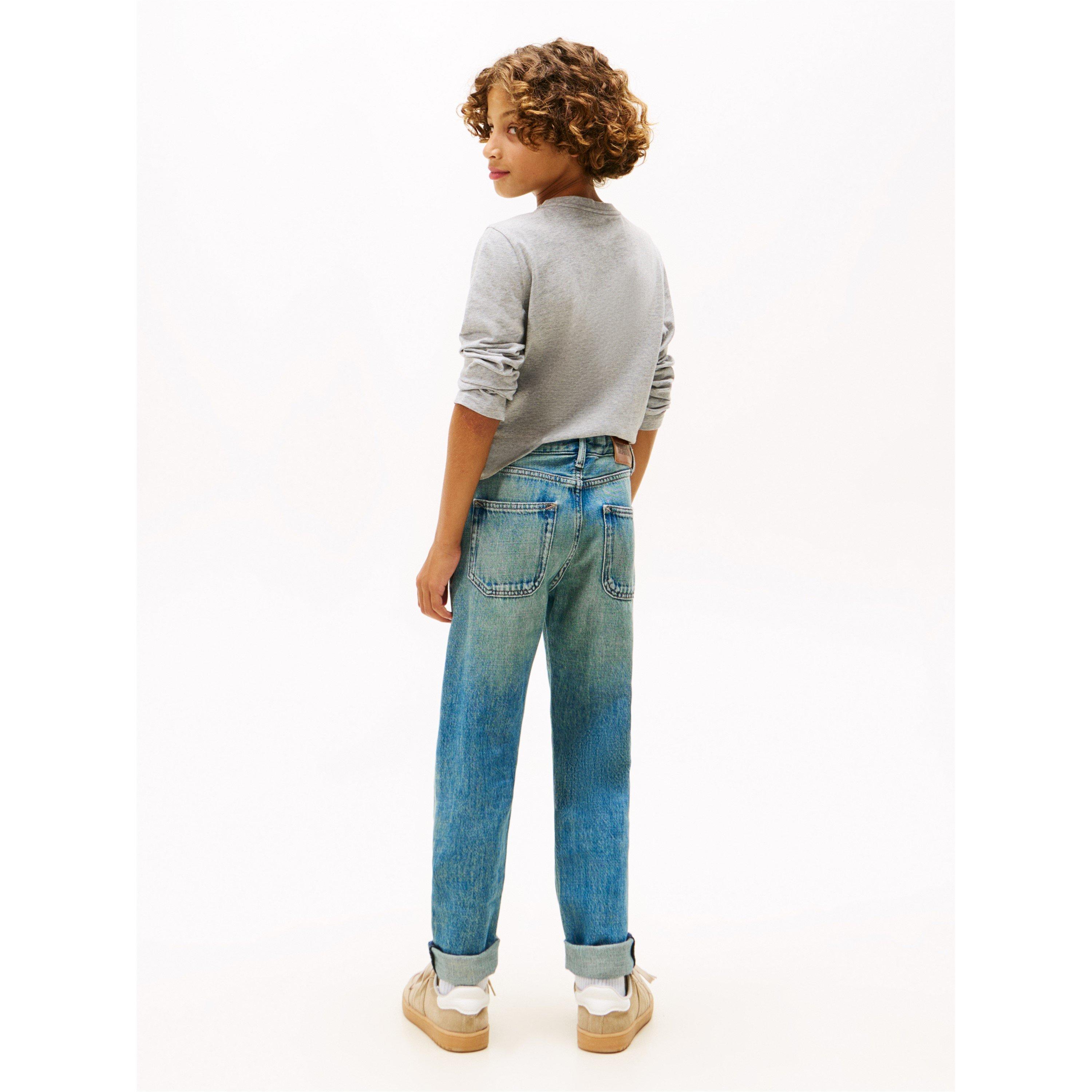 Worn 1CH - Tommy Hilfiger - Kids' Straight Leg Jeans - 4