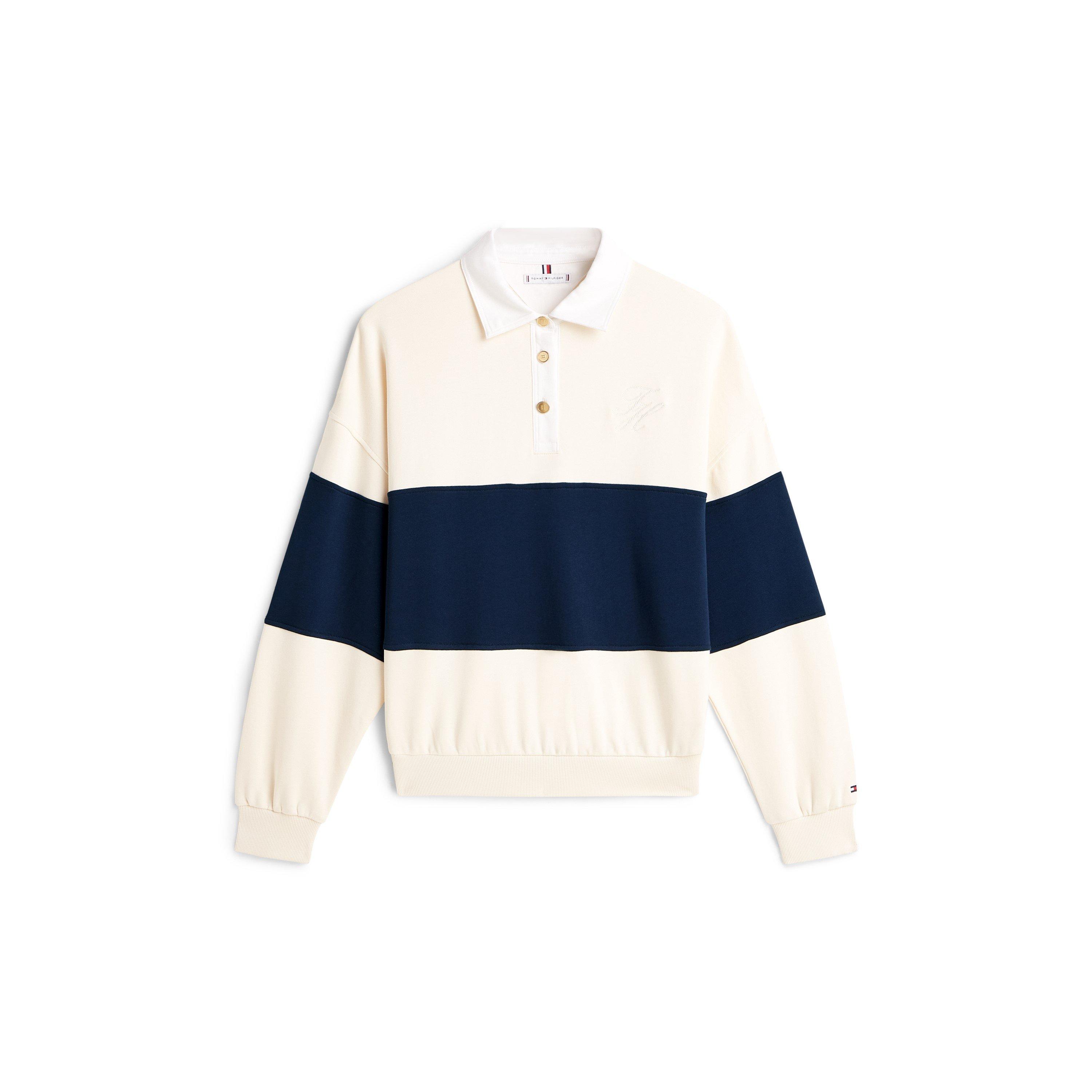 Tommy Hilfiger Women's Rugby Polo Shirt - Calico - 16 (XL)