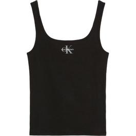 Calvin Klein Jeans CKJ Mono Scoop Tnk Ld00