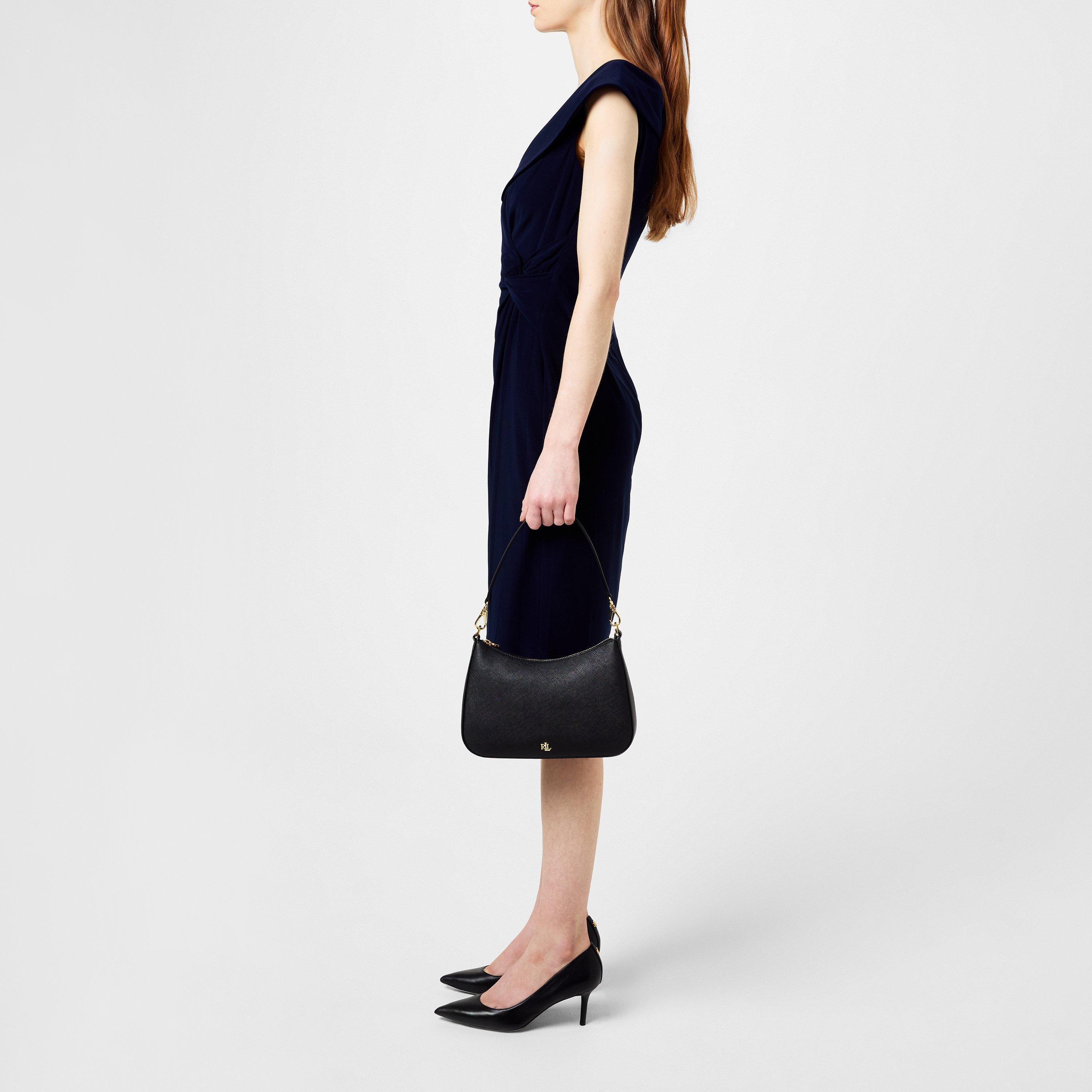 Lighthouse Navy - Lauren by Ralph Lauren - Jersey Off-the-Shoulder Cocktail Dress - 3