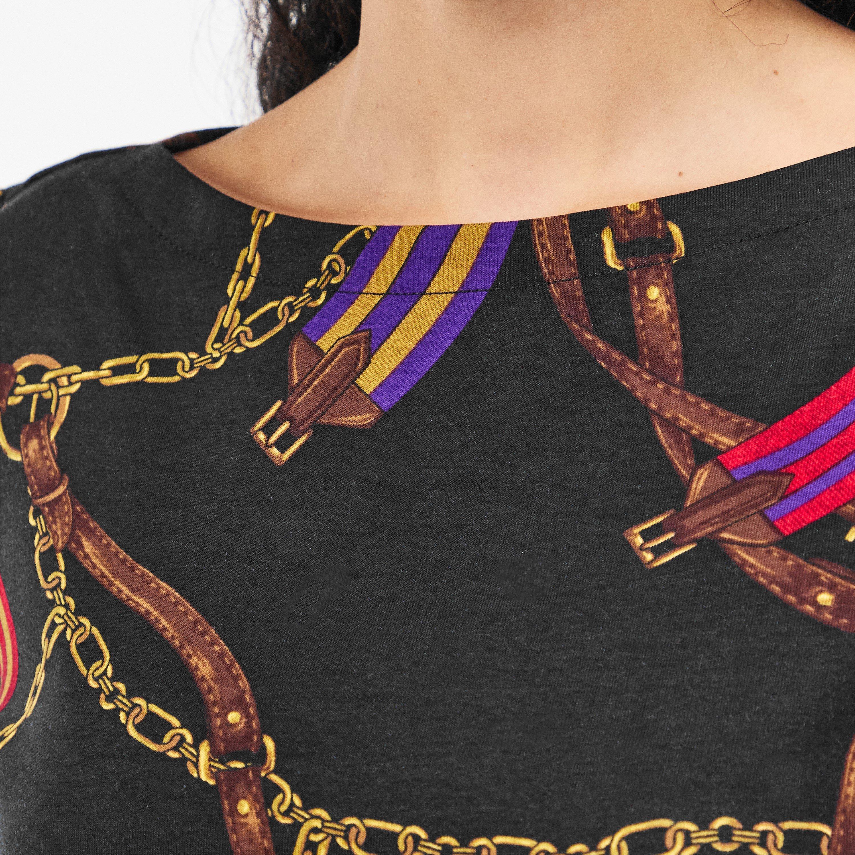 Black Multi - Lauren by Ralph Lauren - Women's Judy Long-Sleeve T-Shirt - 5