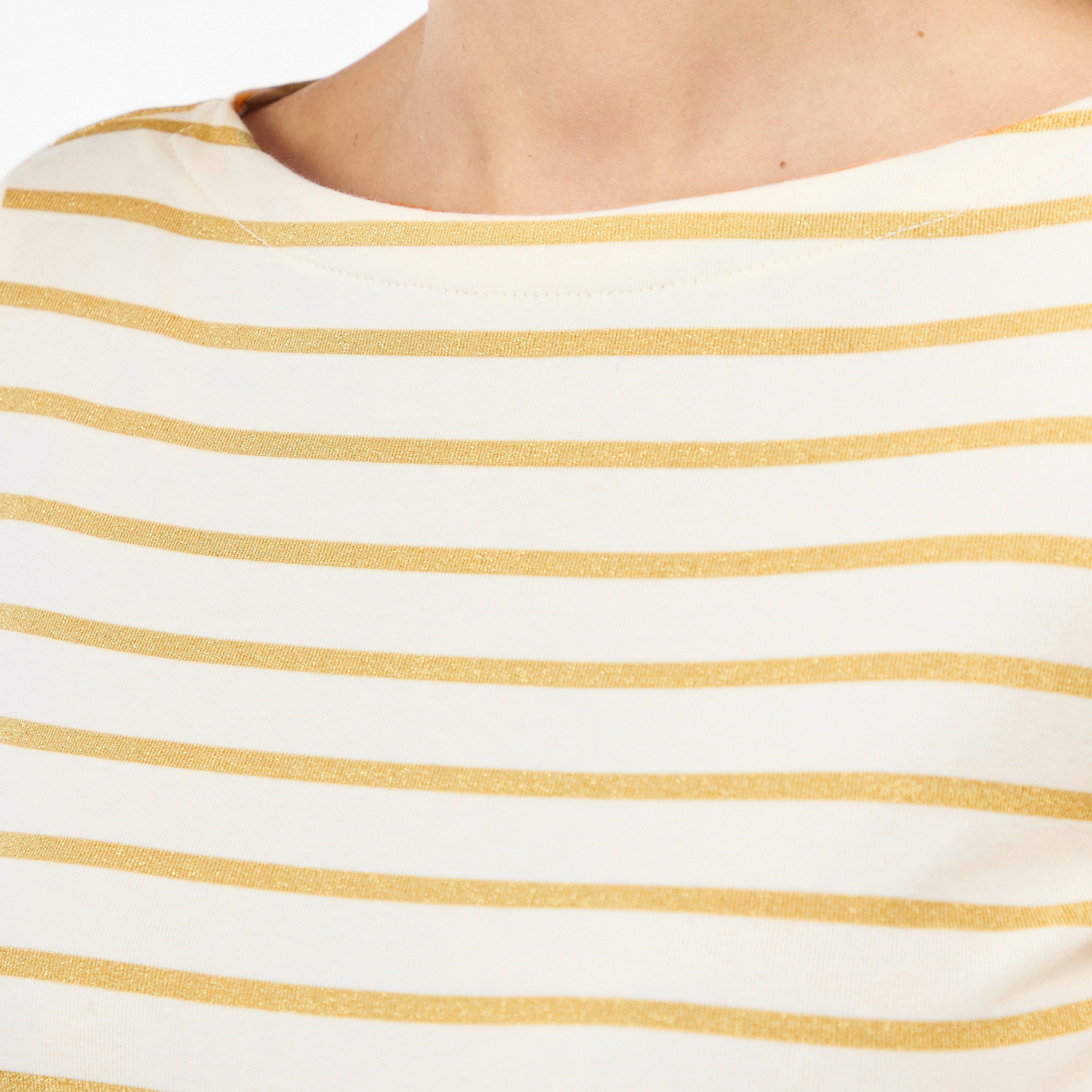 Masc Crm/Gold - Lauren by Ralph Lauren - Women's Judy Long-Sleeve T-Shirt - 5