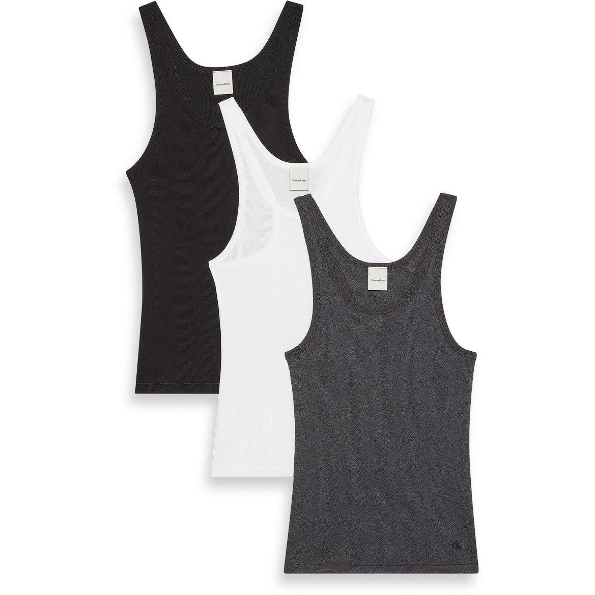 Calvin Klein Calvin 3Pk Cttn Tank Ld61