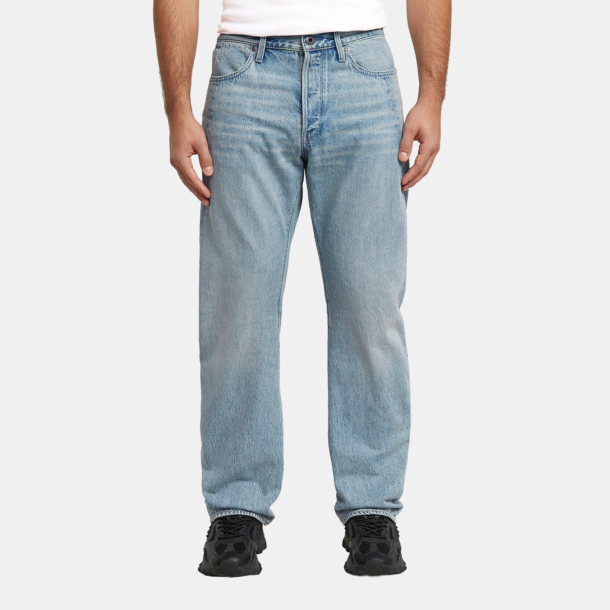 Light Blue - G Star - Men's Gstar Contour Straight Leg Jeans - 3