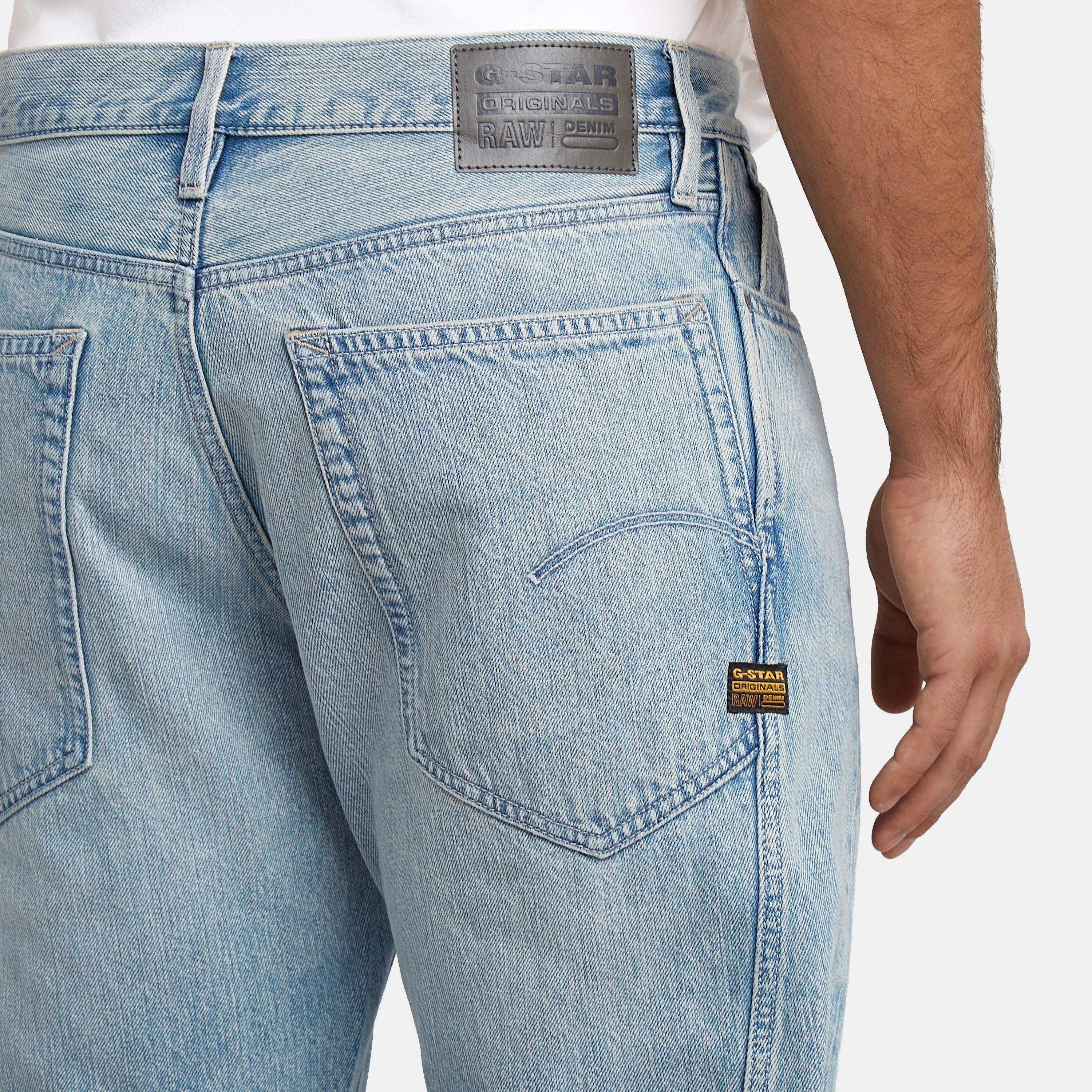 Light Blue - G Star - Men's Gstar Contour Straight Leg Jeans - 5