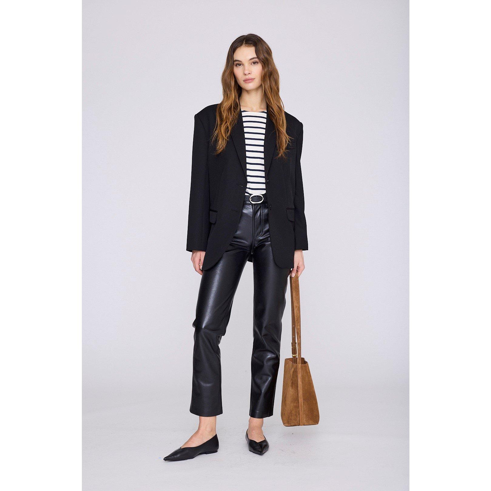 NAVY STRIPE - Anine Bing - Anine NEWTON TEE Ld62 - 2