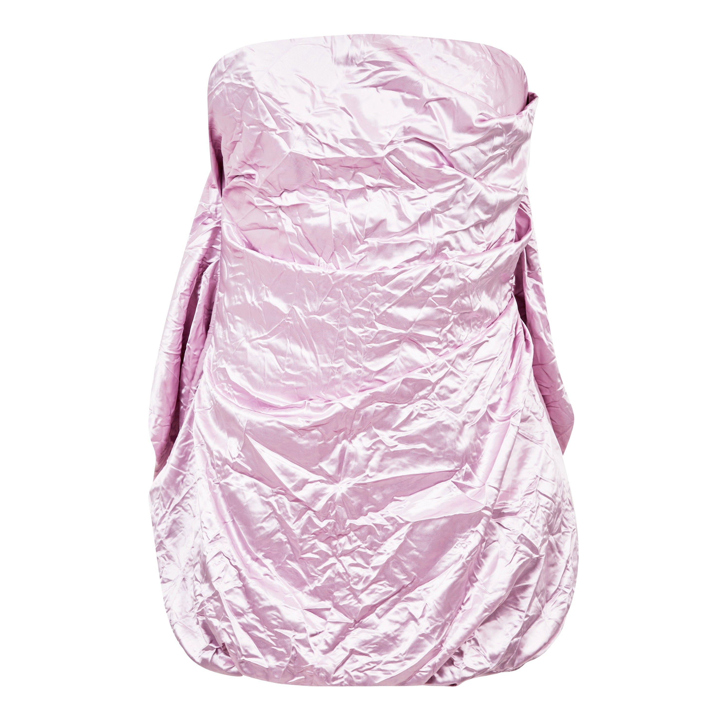 PINK - The Attico - Women's Satin Mini Dress - 4