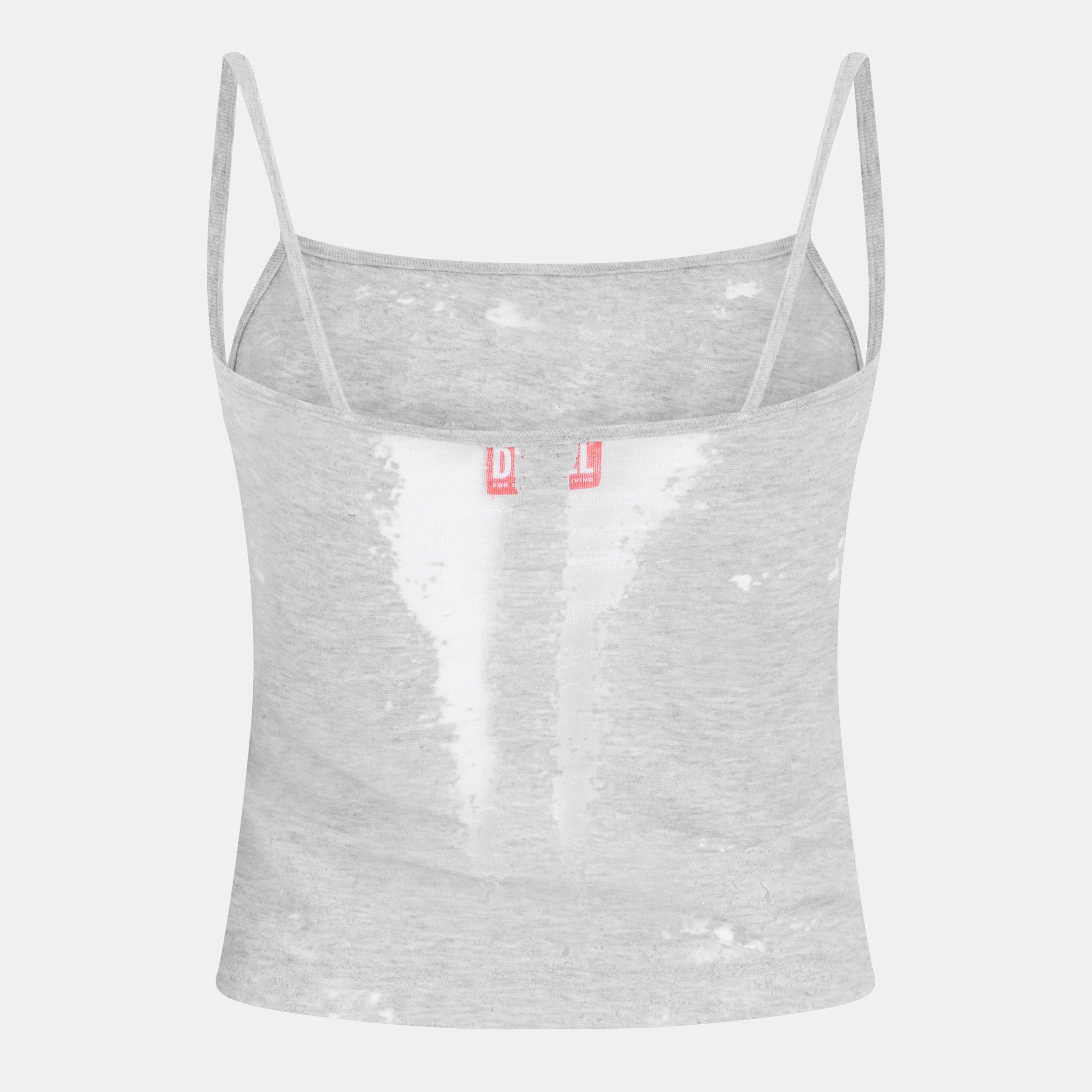Grey - Diesel - Women's Hoper Devo Tank Vest - 2
