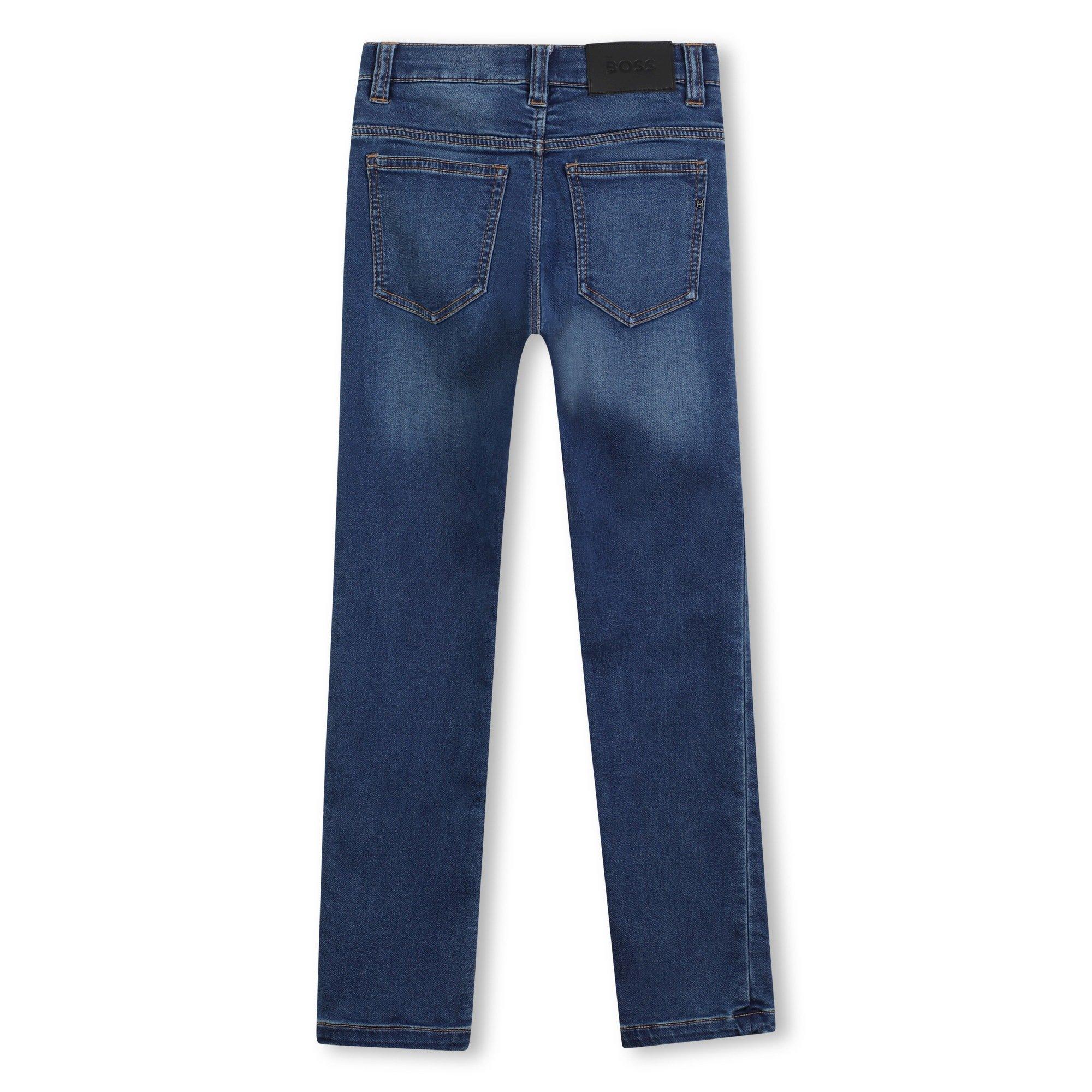 Plava - Boss - Boss Straight Jeans Jn54 - 2