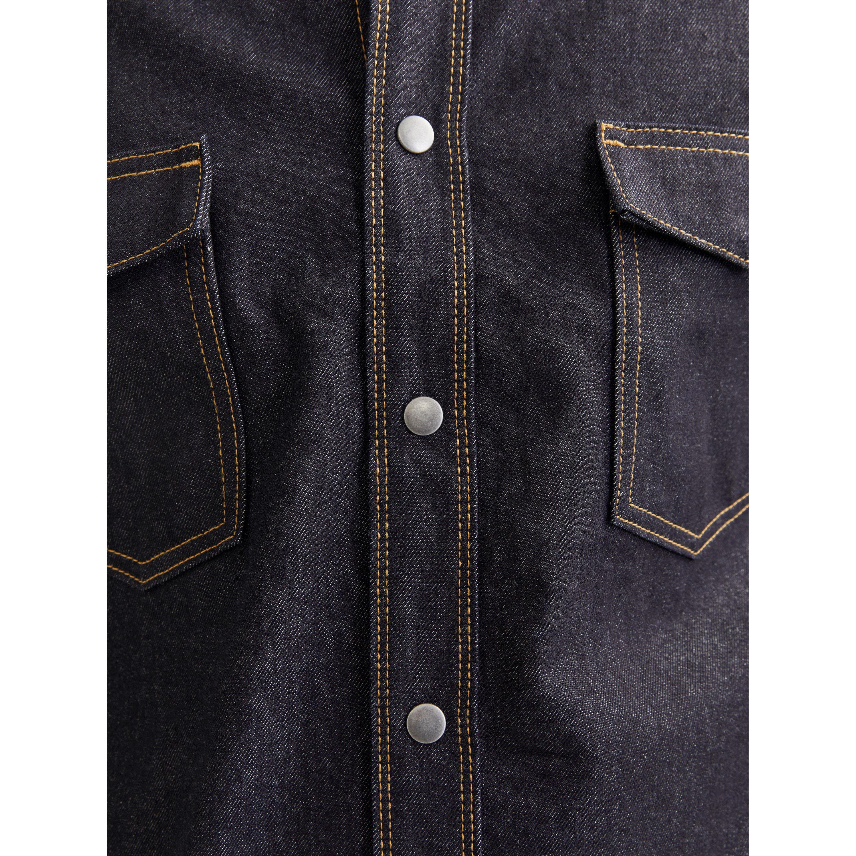 Dunkles Denim - Jack and Jones - Astin Dnm Shirt Sn99 - 2