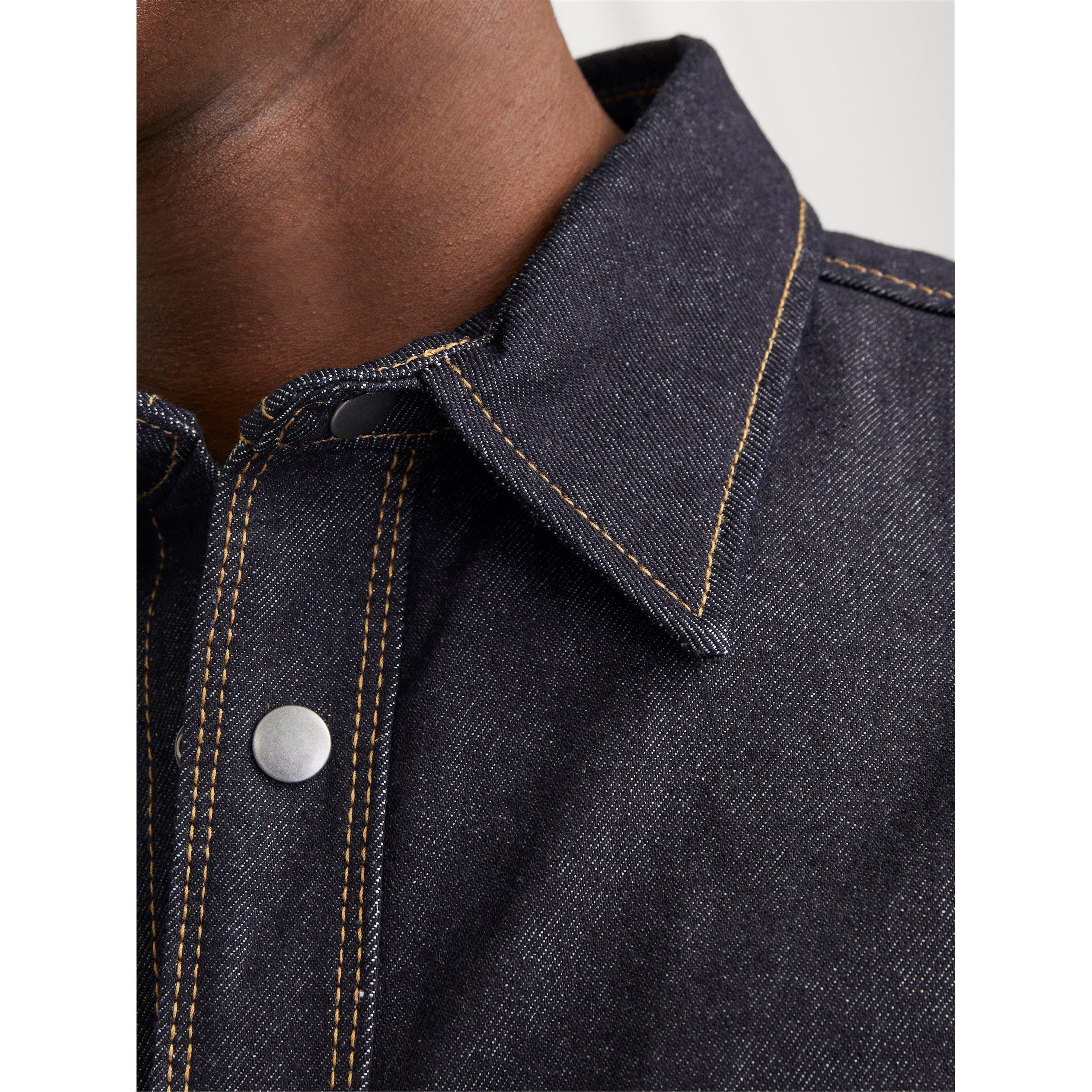 Dunkles Denim - Jack and Jones - Astin Dnm Shirt Sn99 - 3