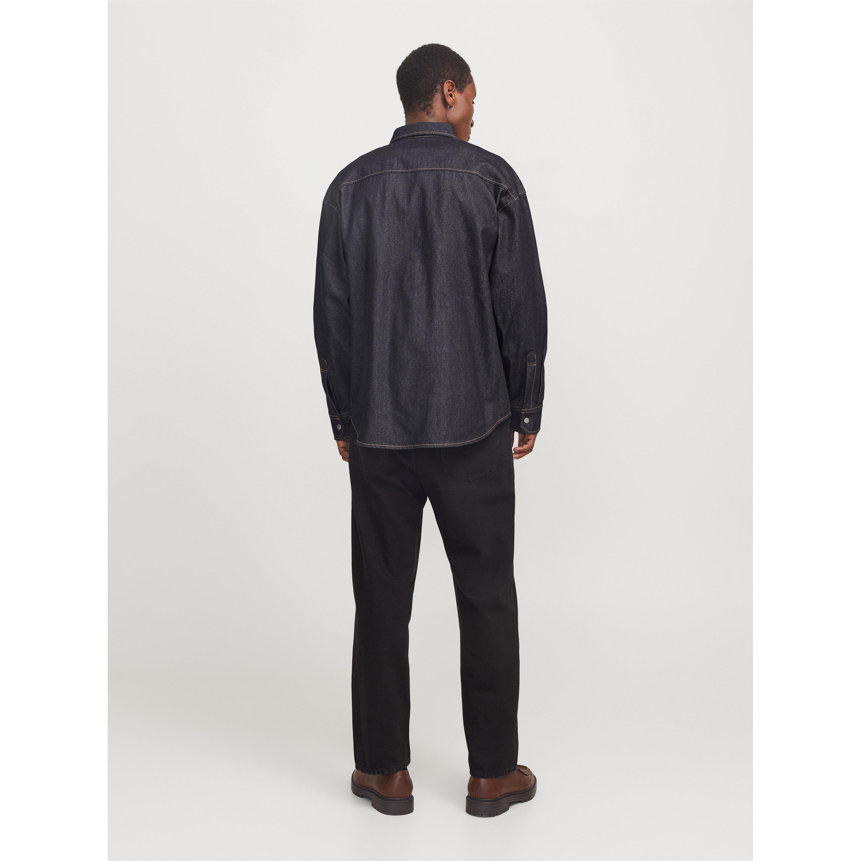 Dunkles Denim - Jack and Jones - Astin Dnm Shirt Sn99 - 5