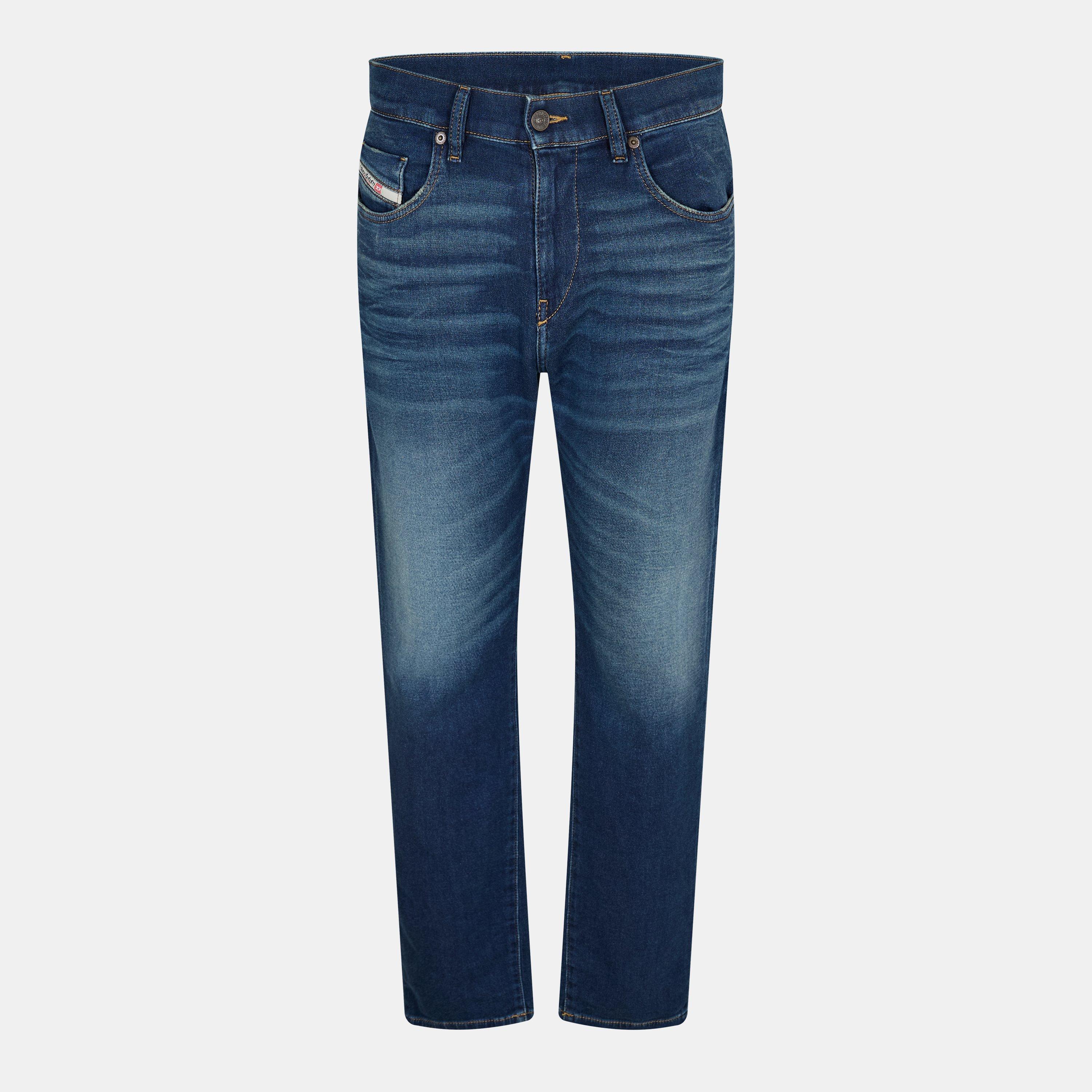 Diesel Men's Straight Leg Jeans - Blue Denim - 26W R