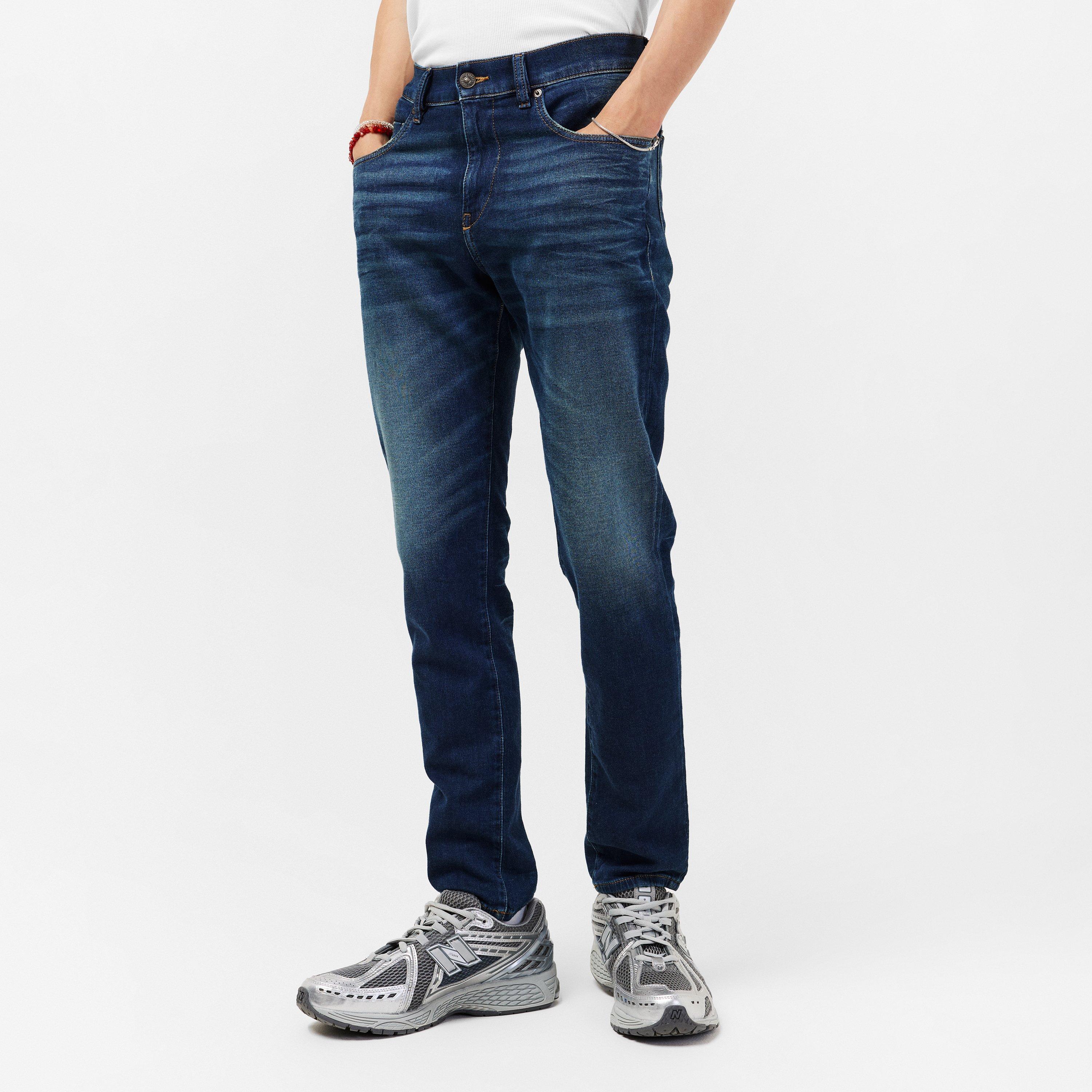 Blue Denim - Diesel - Men's Straight Leg Jeans - 3