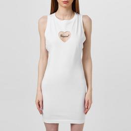 DSquared2 Mini Dress With Heart Detail Womens