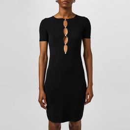 DSquared2 Cut Out Knitted Dress