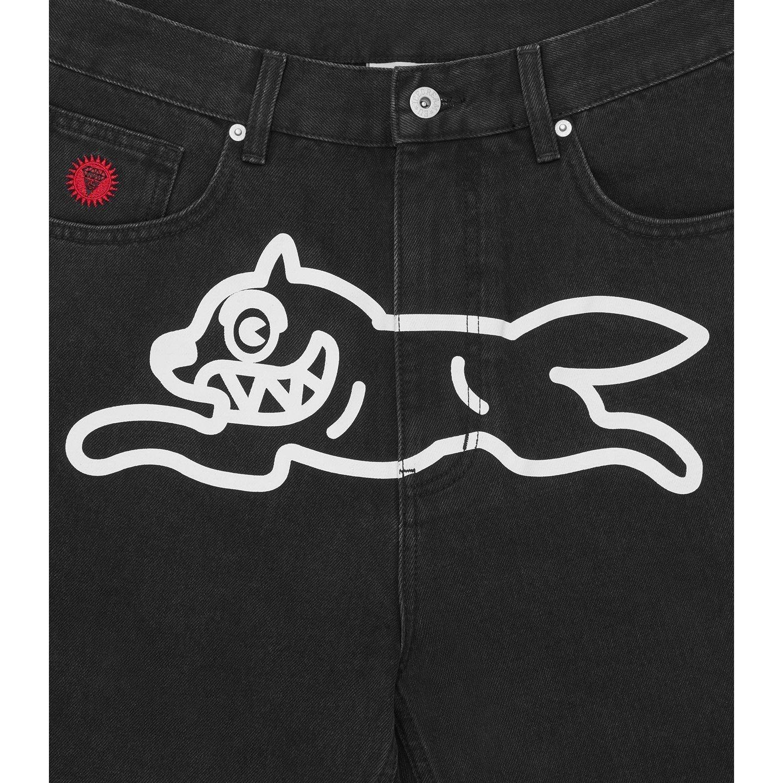 Black - ICECREAM - Men's Denim Shorts - 3