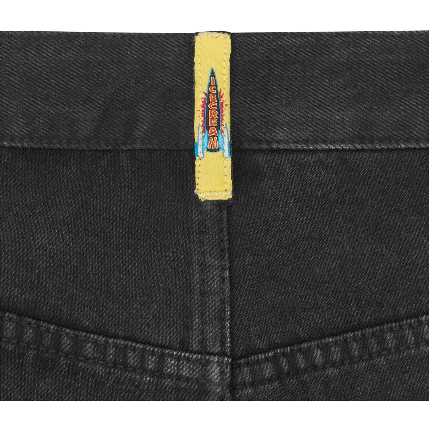 Black - ICECREAM - Men's Denim Shorts - 7