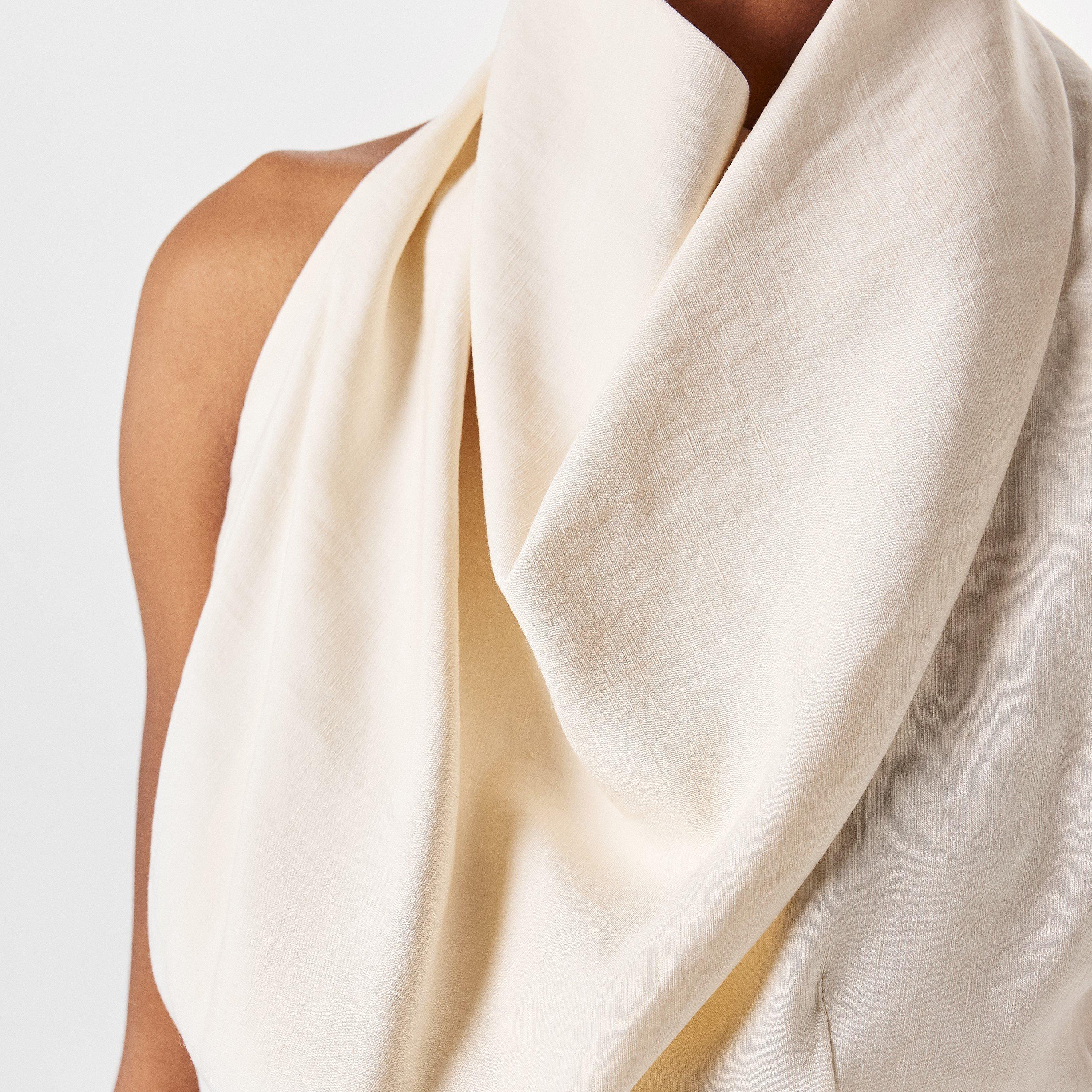 Cream - Magda Butrym - Women's Crop Top - 5