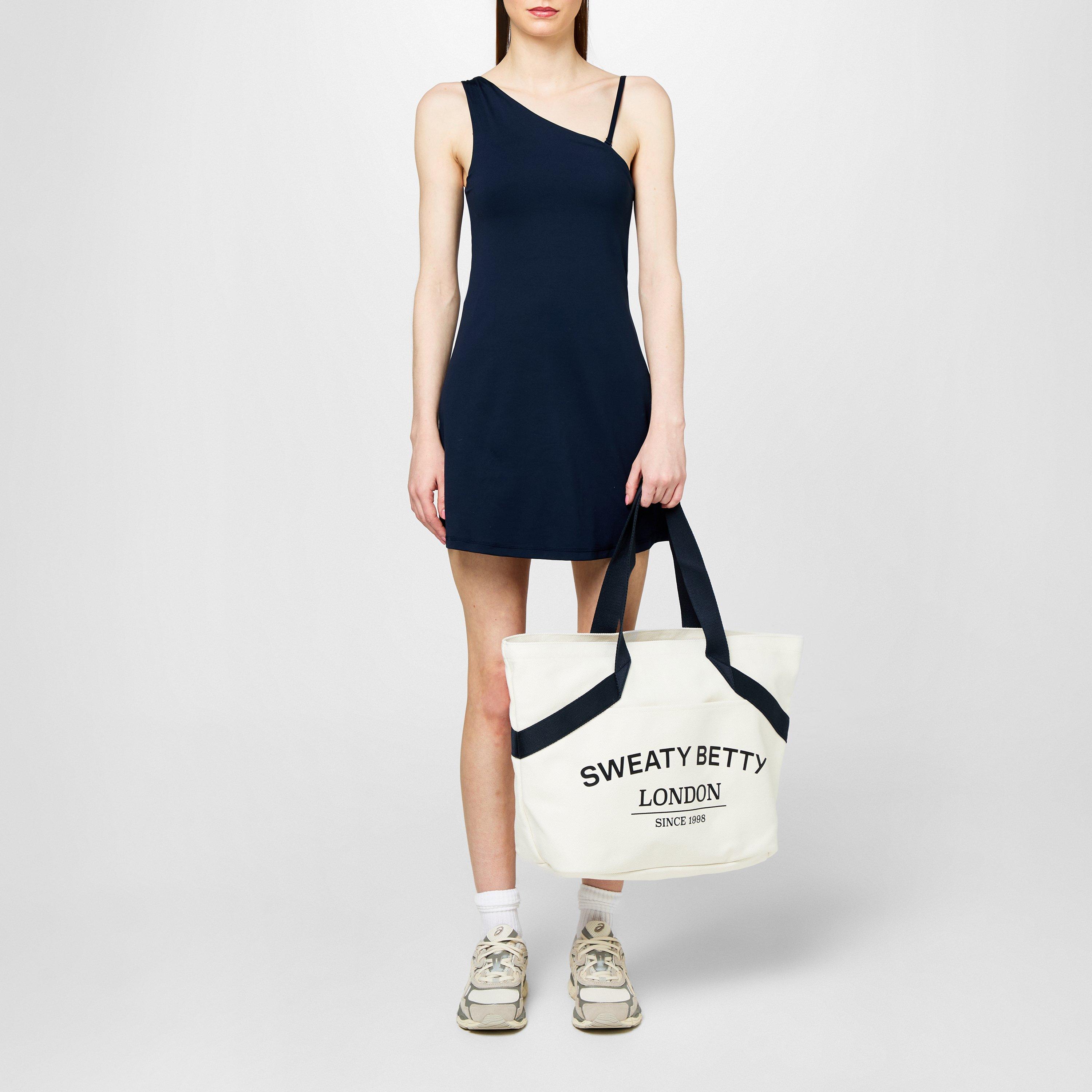 Navy - Sweaty Betty - Asymmetric Dress - 4