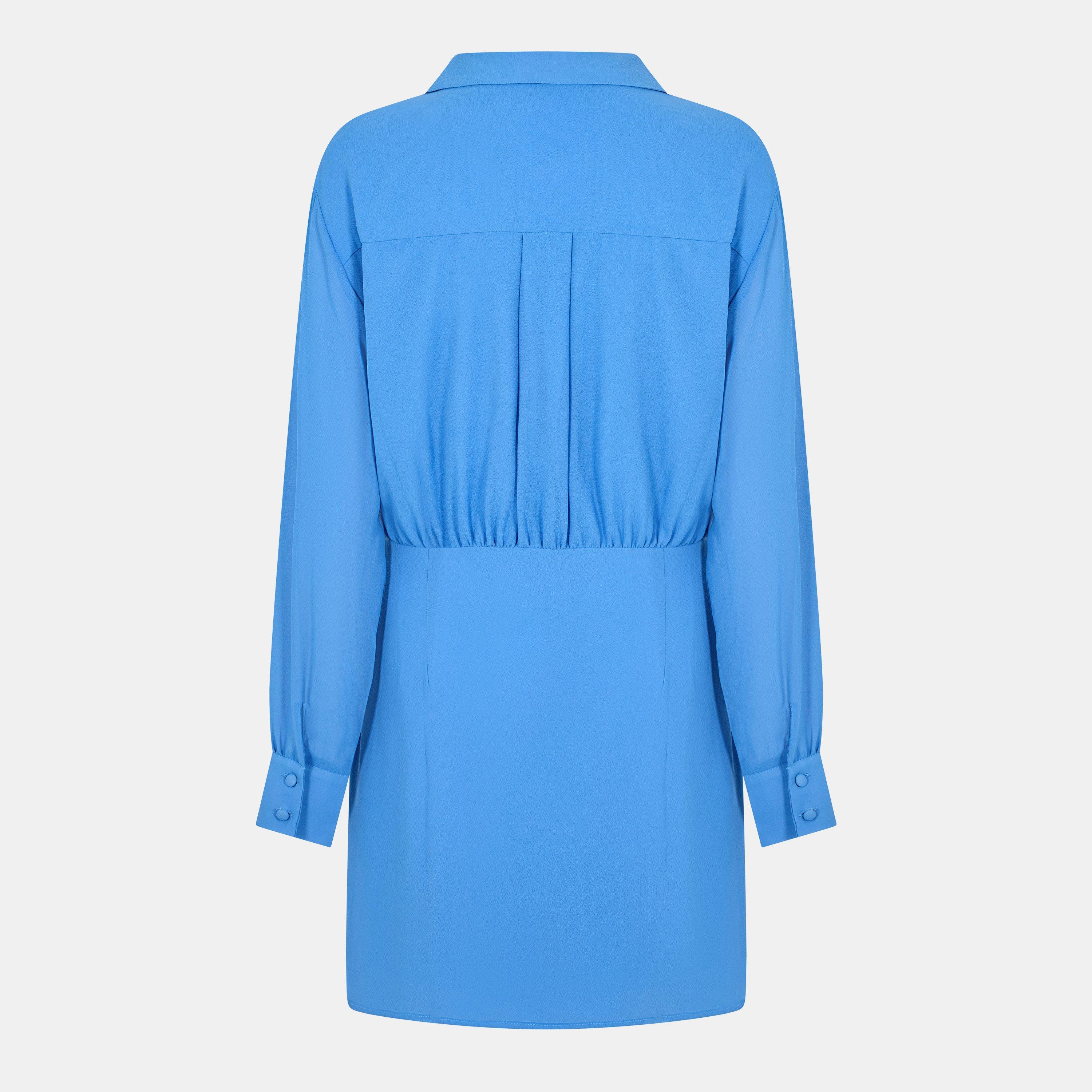 Ultra Marine - Jack Wills - Draped Shirt Dress - 2