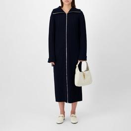 Gucci Knitted Zip Maxi Dress