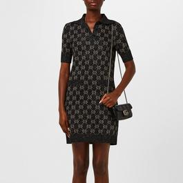 Gucci Gg Jacquard Dress