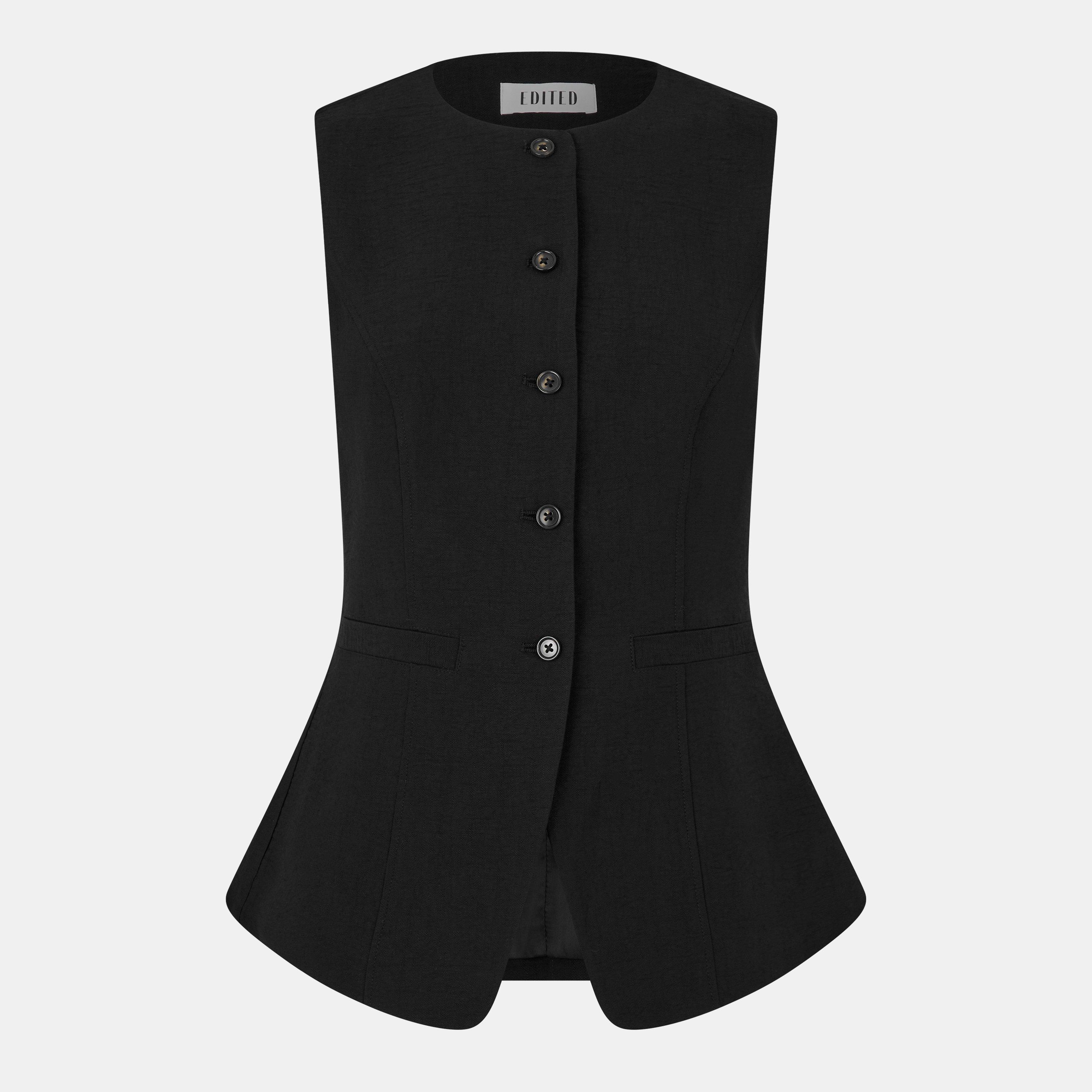 Edited Women's Lyla Vest - Black - 10 (S)